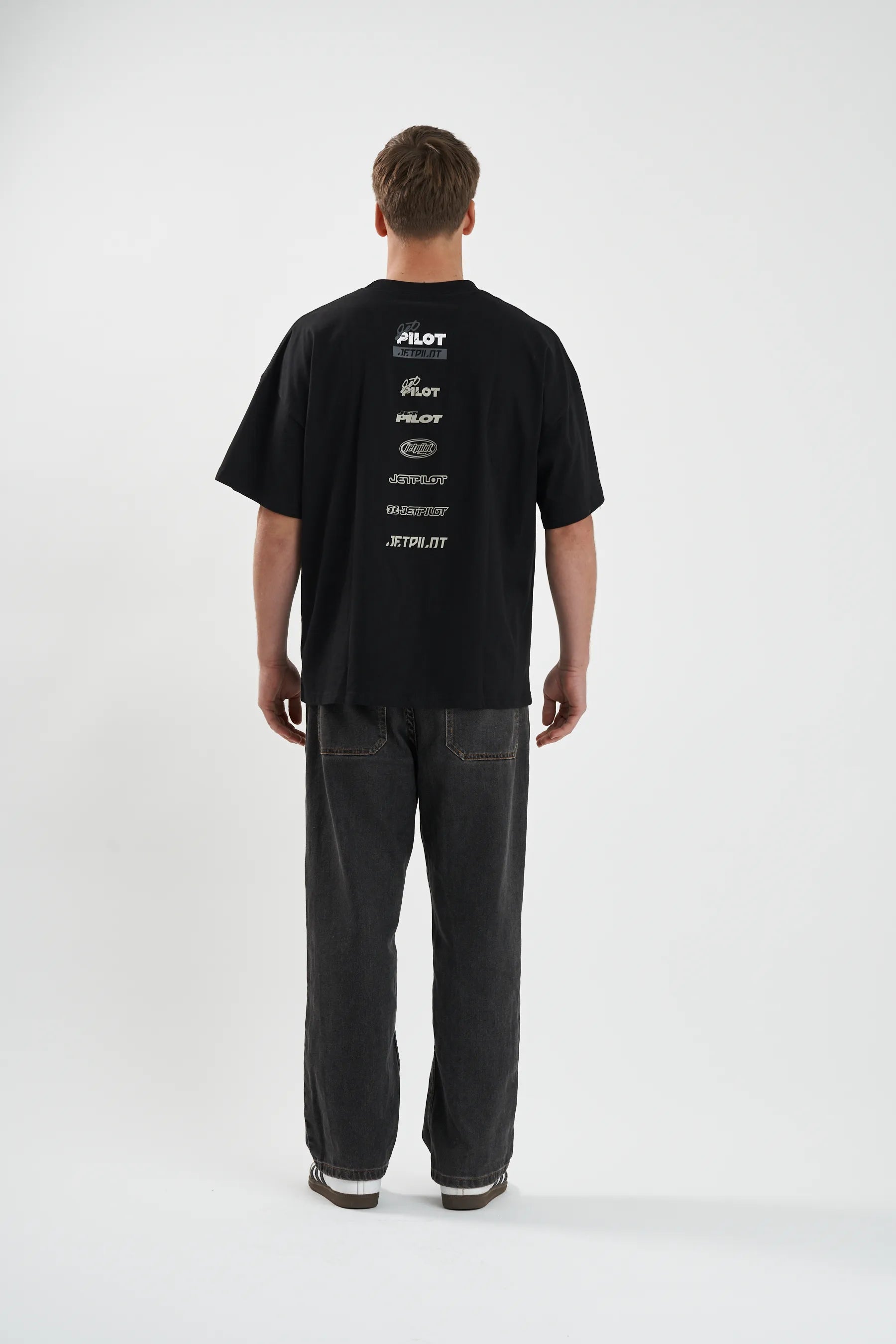 Jetpilot 40th Anniversary Tee - Black