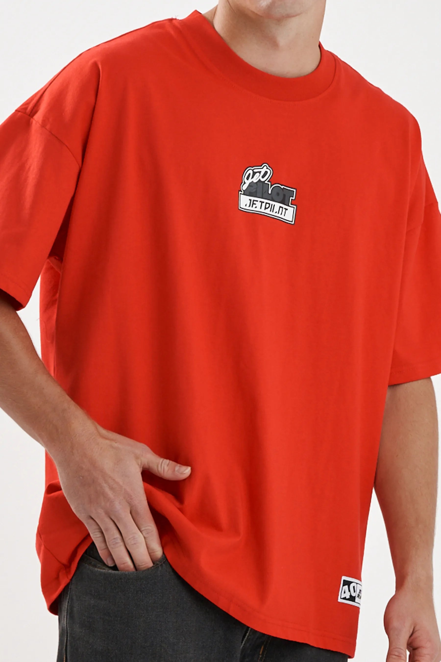 Jetpilot 40th Anniversary Tee - Red