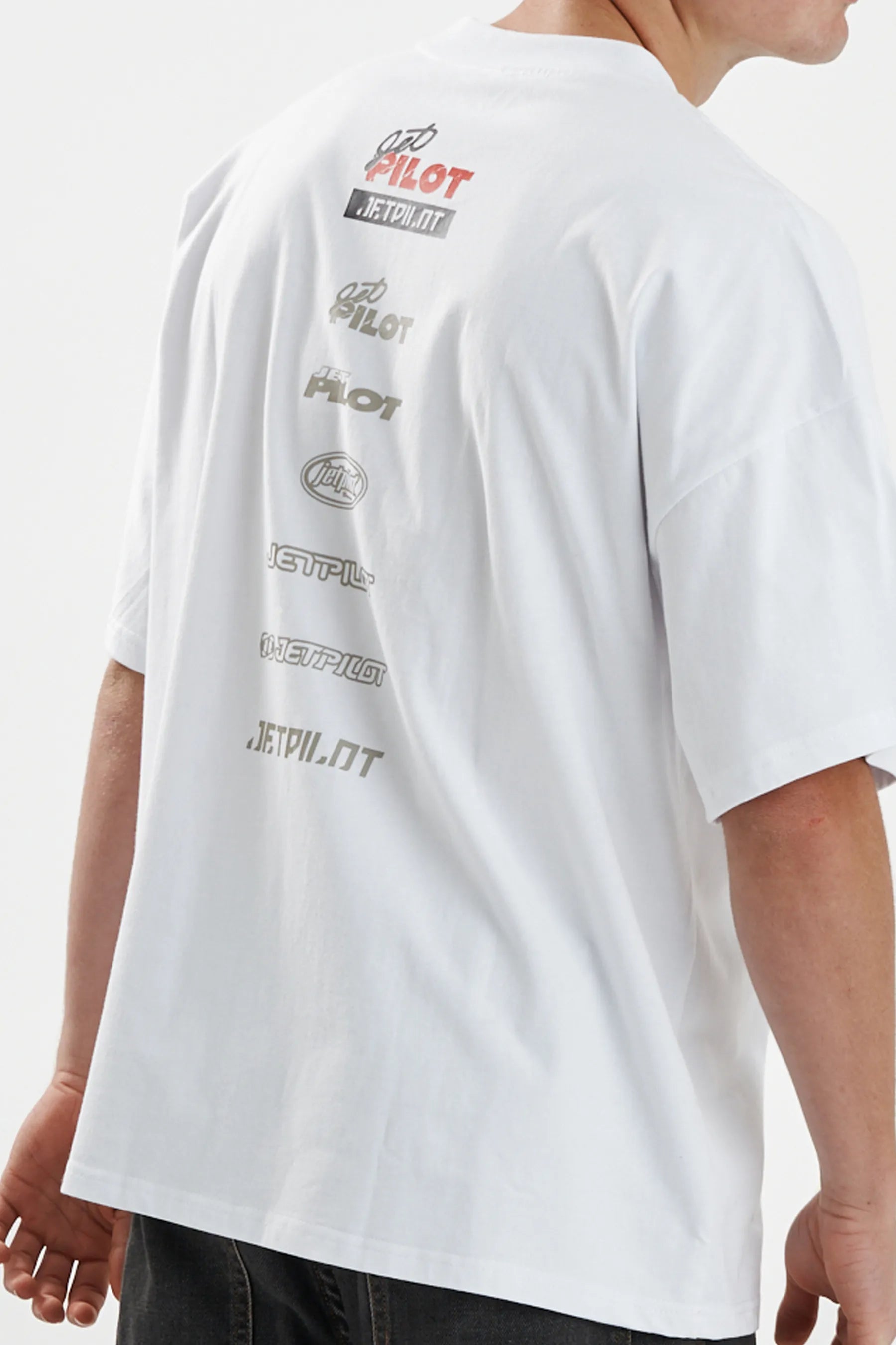 Jetpilot 40th Anniversary Tee - White