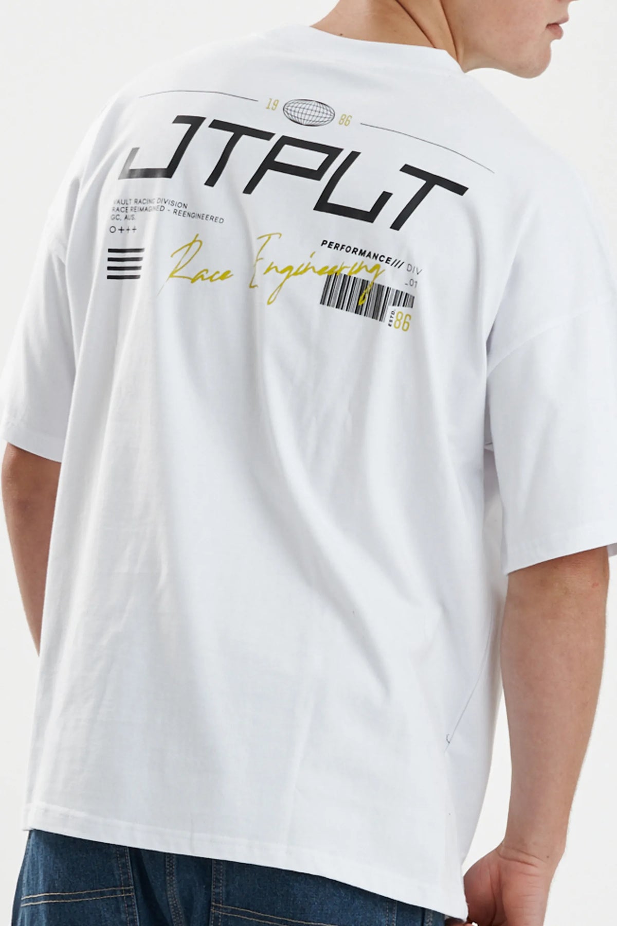 Jetpilot Vault Tech Mens Tee - White