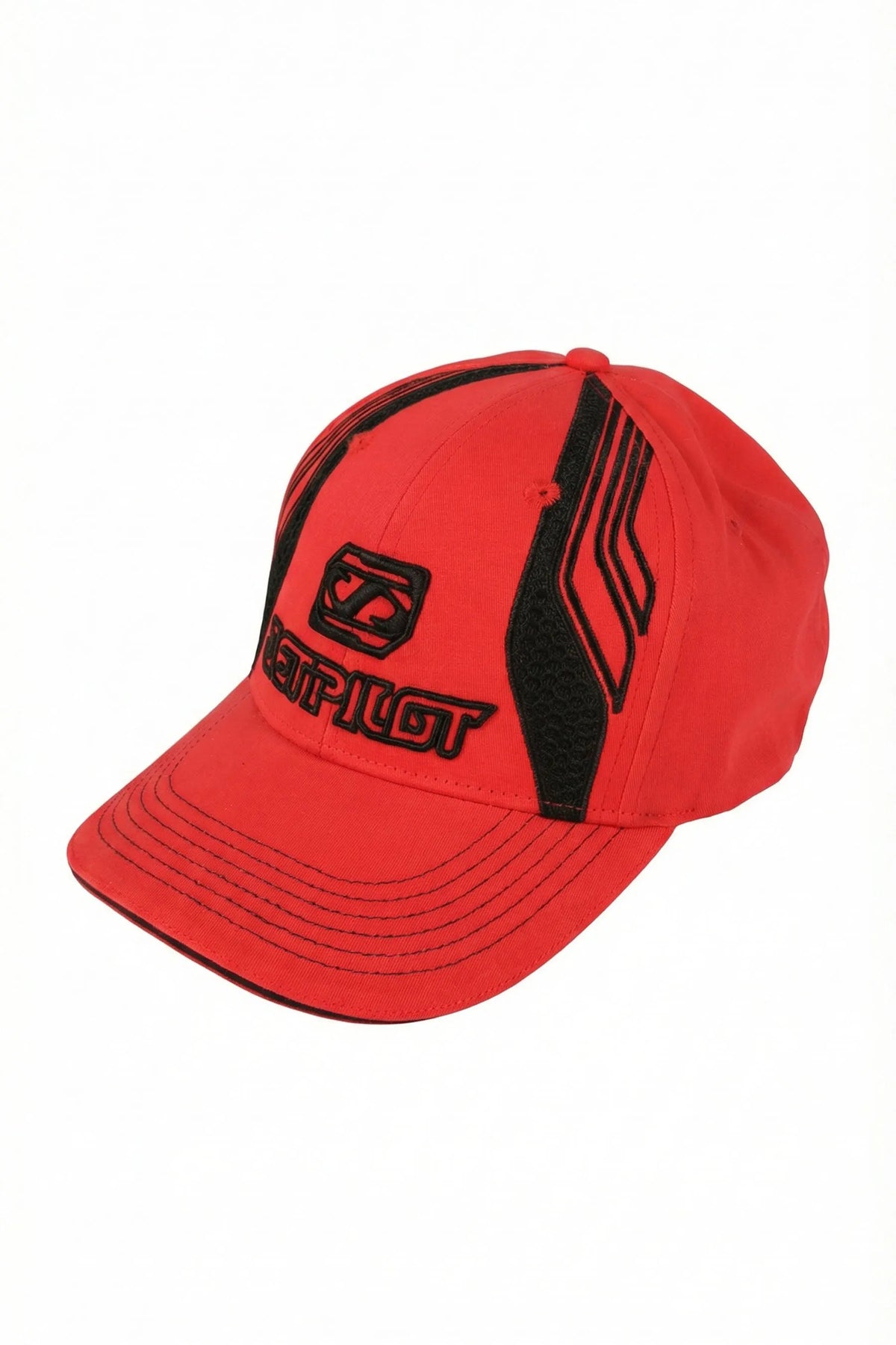 Jetpilot Moto Mens Flexfit Cap - Black