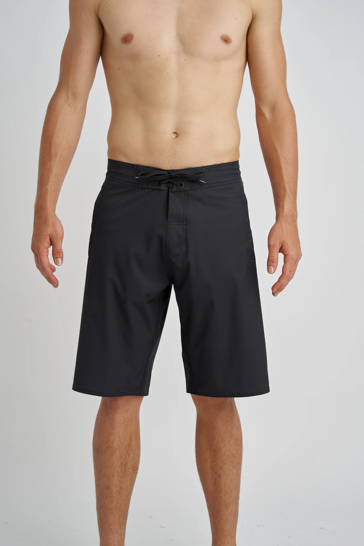 Jetpilot Just Friends mens board shorts in Black — front view