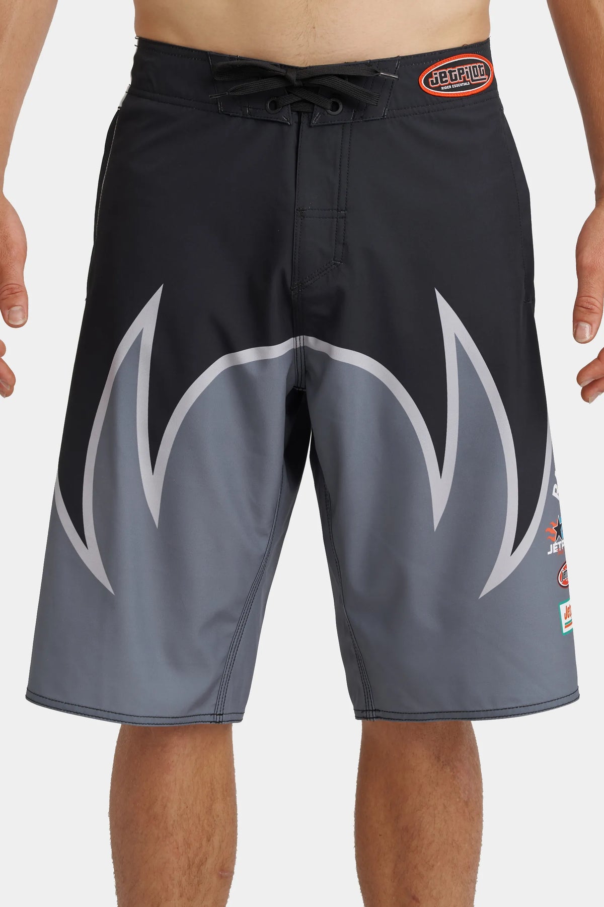 Jetpilot Winged Mens Boardshort - Grey