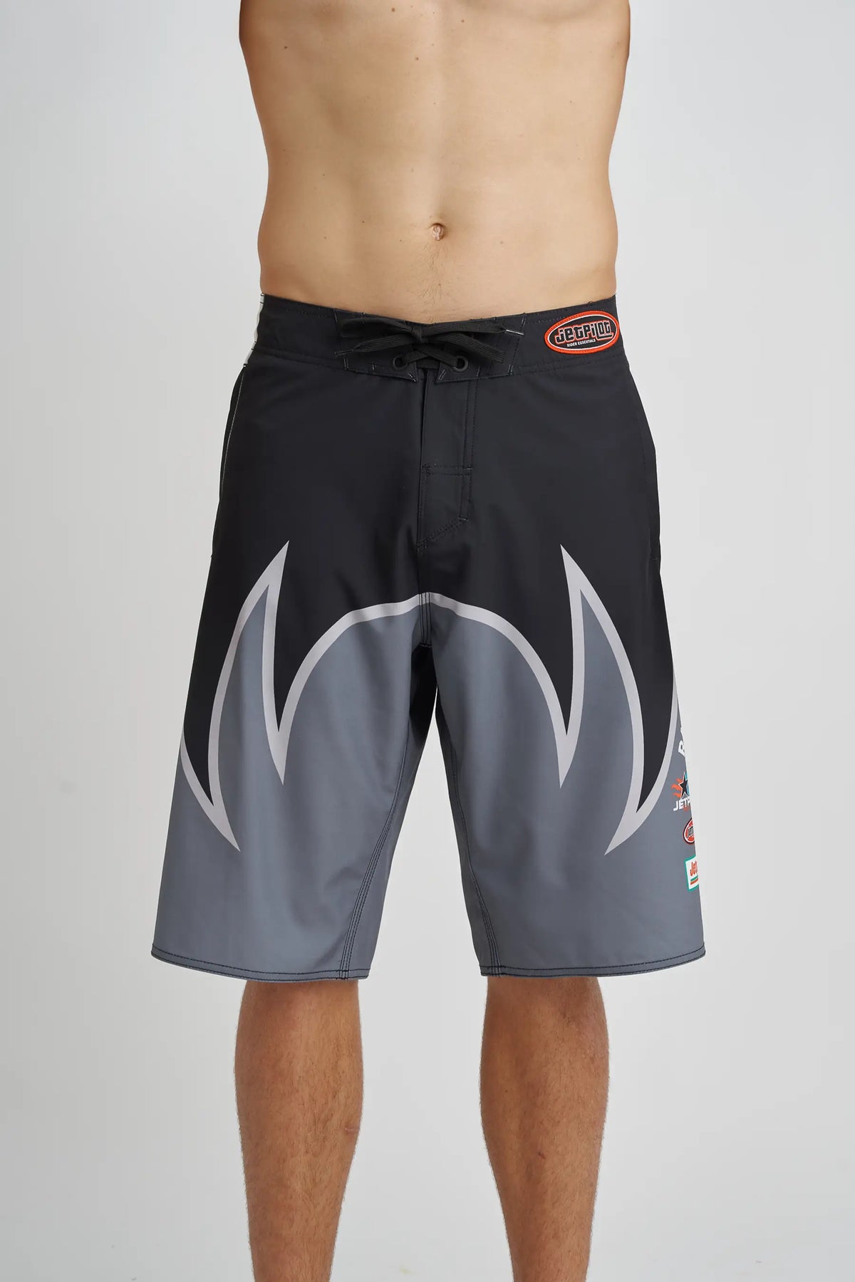Jetpilot Winged Mens Boardshort - Grey