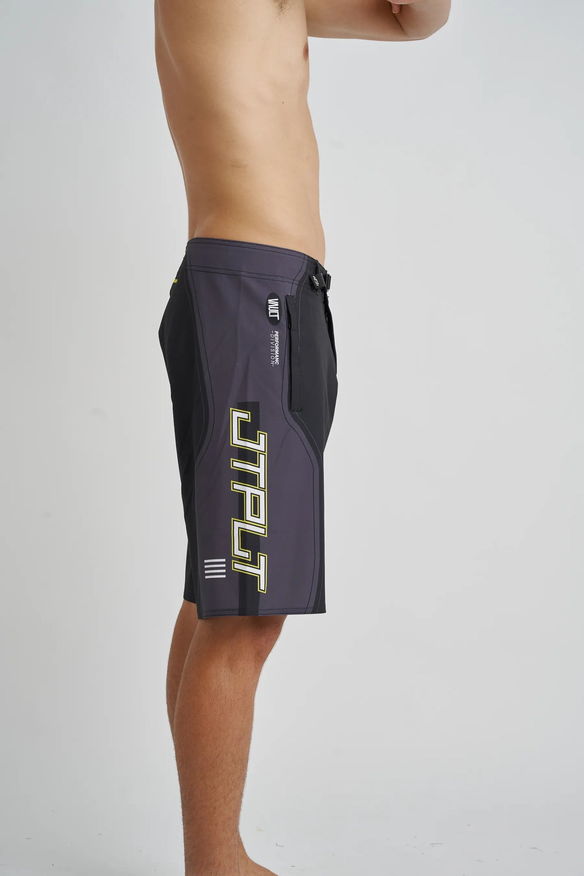 Jetpilot Vault mens board shorts in Black — view 7 of 10