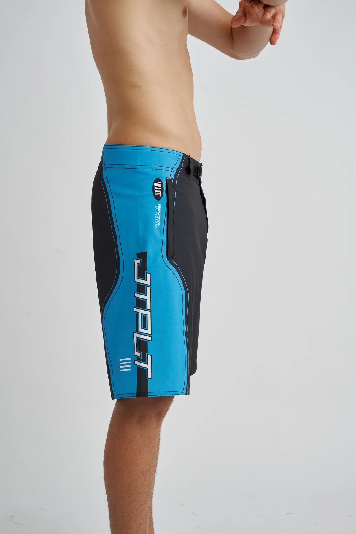 Jetpilot Vault mens board shorts in Blue — view 7 of 10