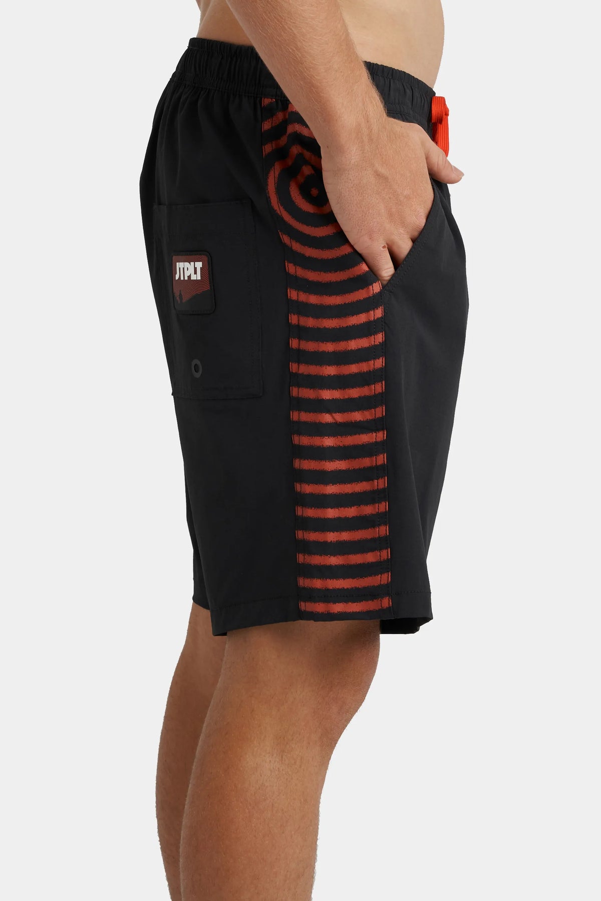 Jetpilot Spiral Mens Boardshort - Black