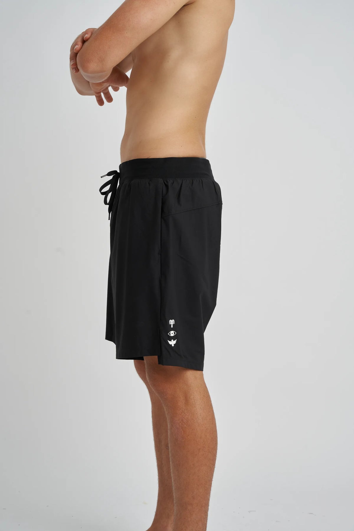 Jetpilot Performance Mens Rideshort - Black