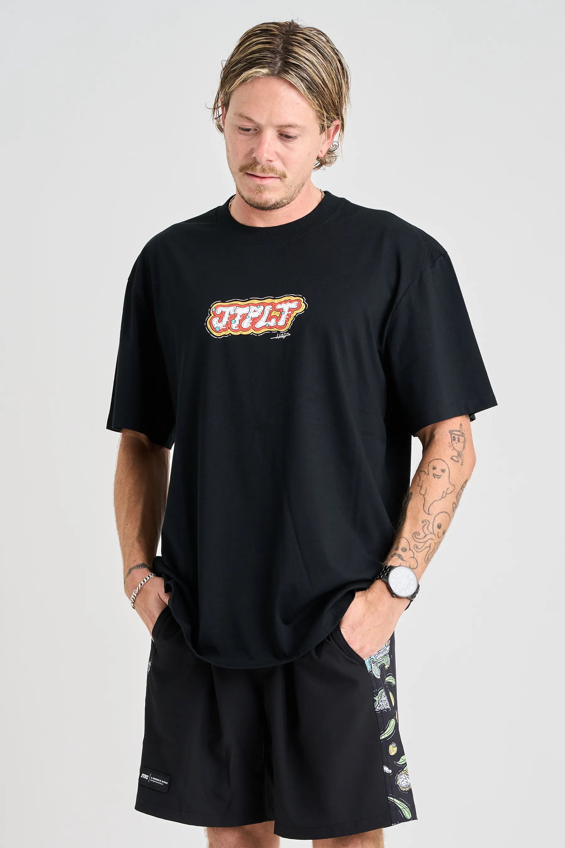 JTPLT x Hads - Logo Tee - Black 5