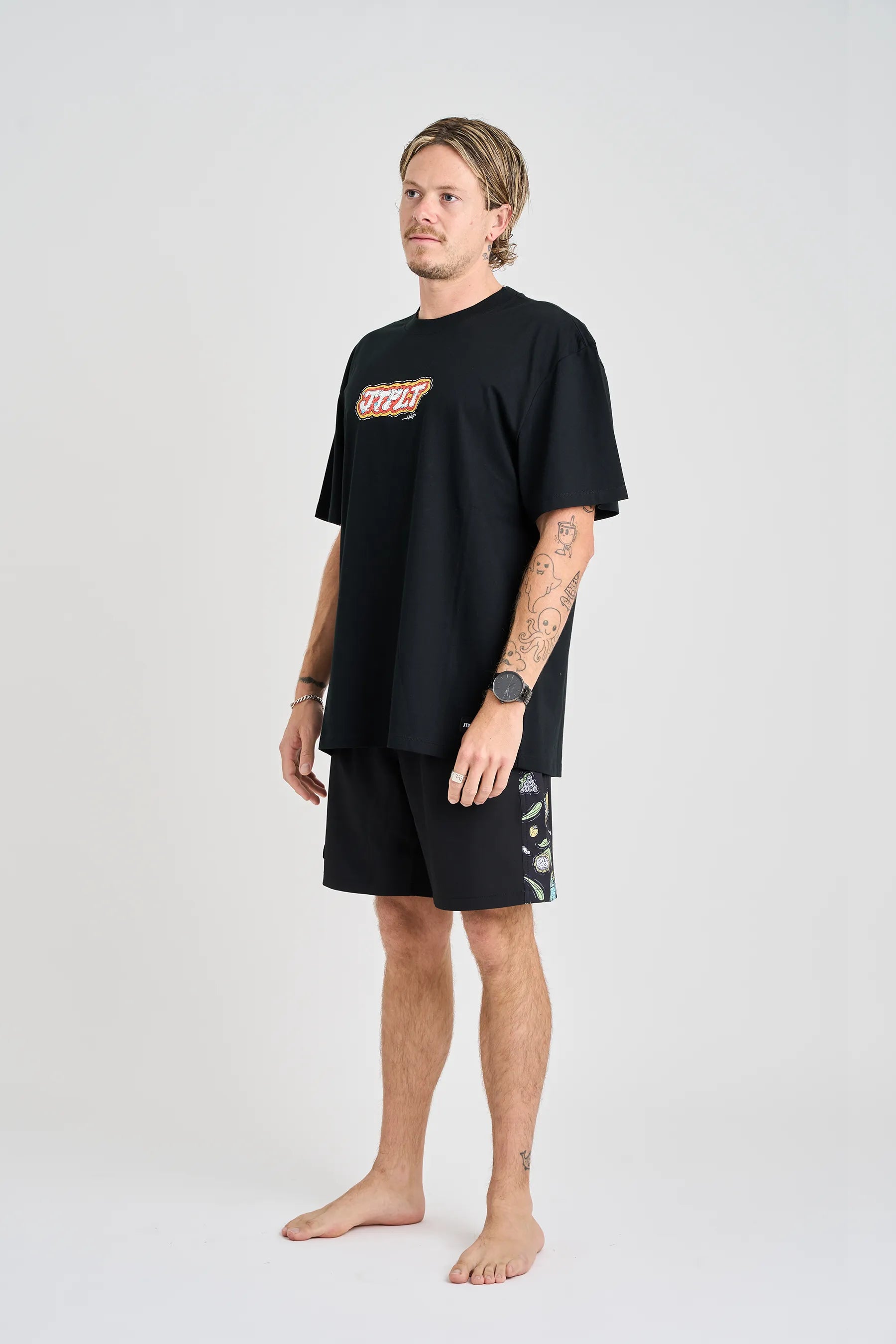 JTPLT x Hads - Logo Tee - Black 3