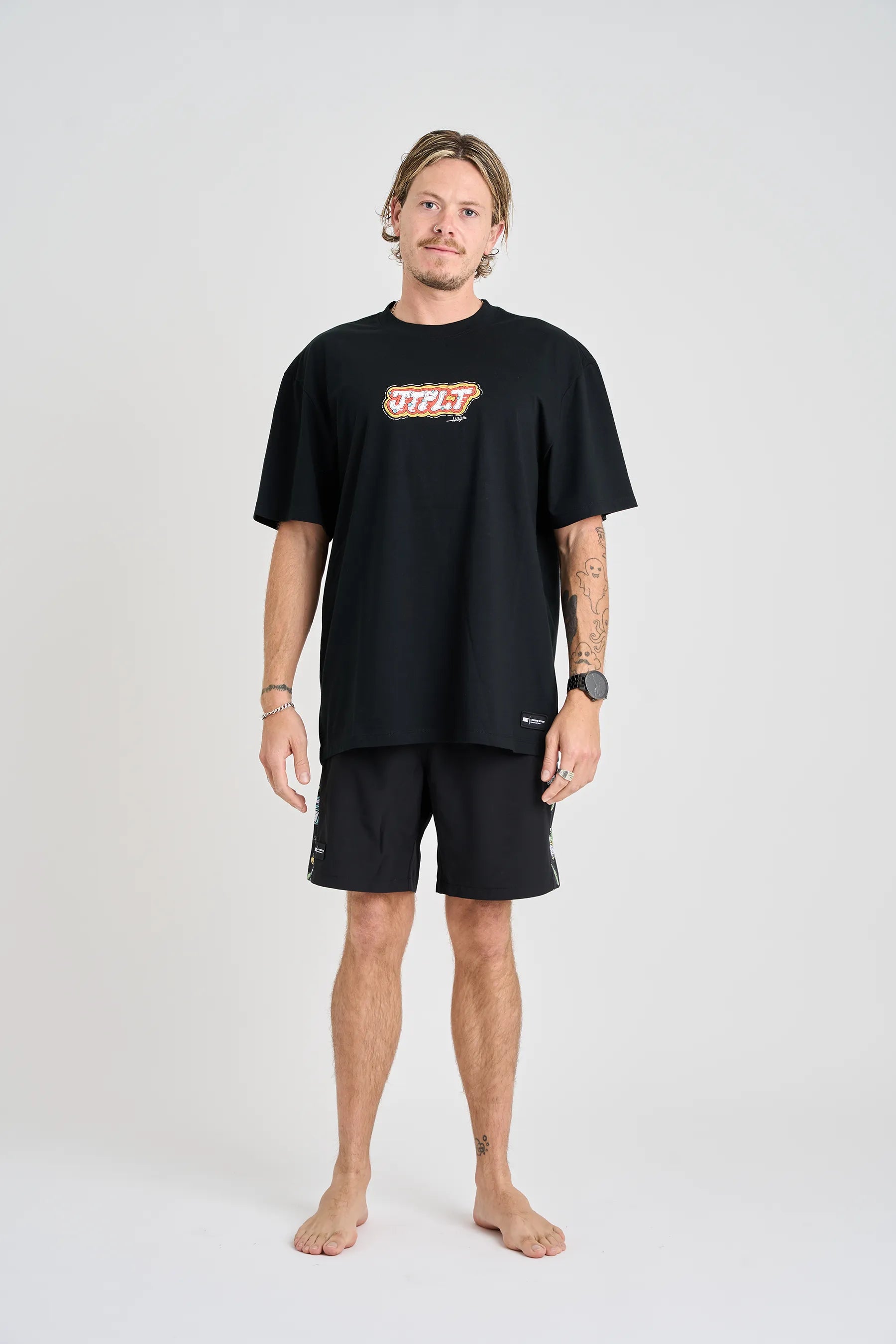 JTPLT x Hads - Logo Tee - Black 4