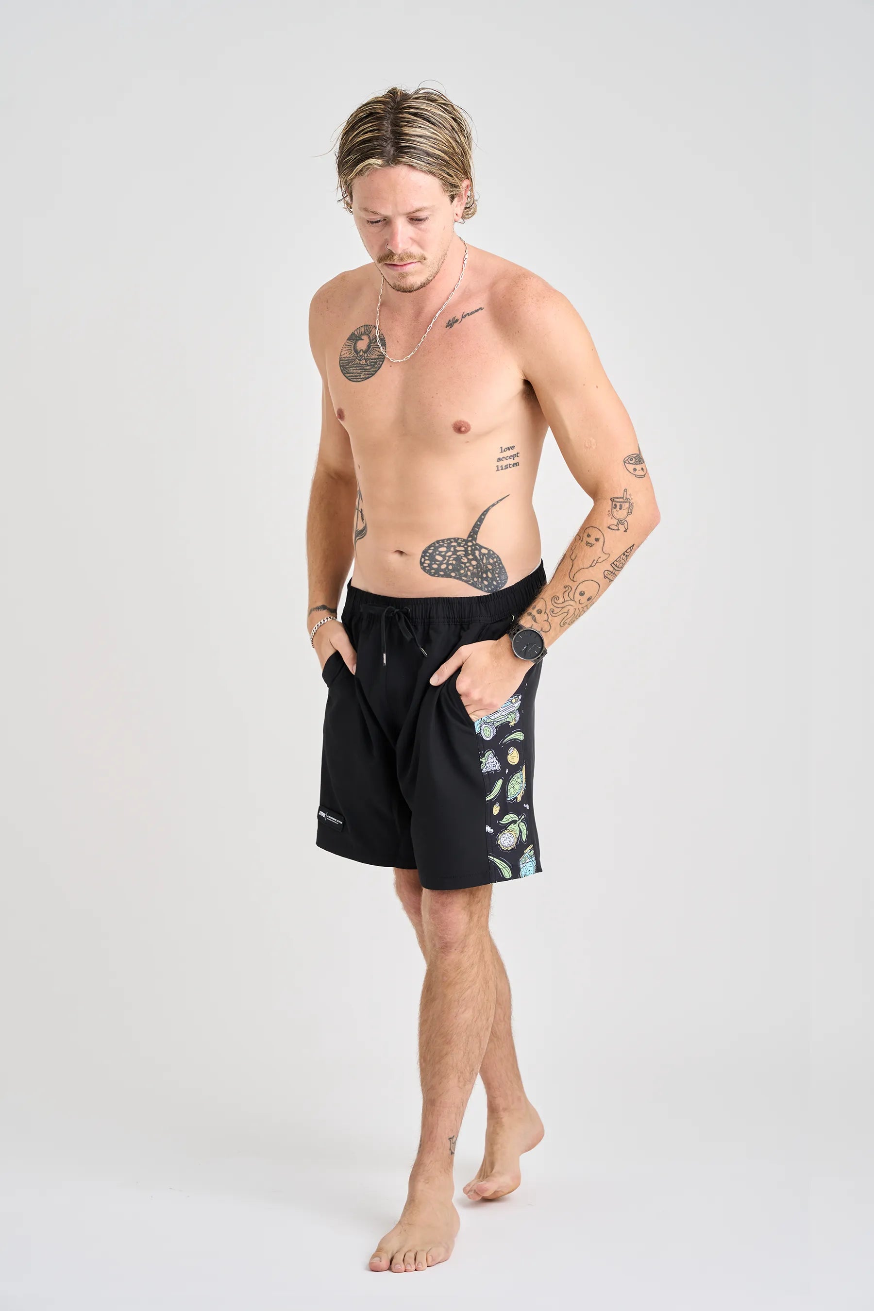 JTPLT x Hads - Boardshorts - Black 10