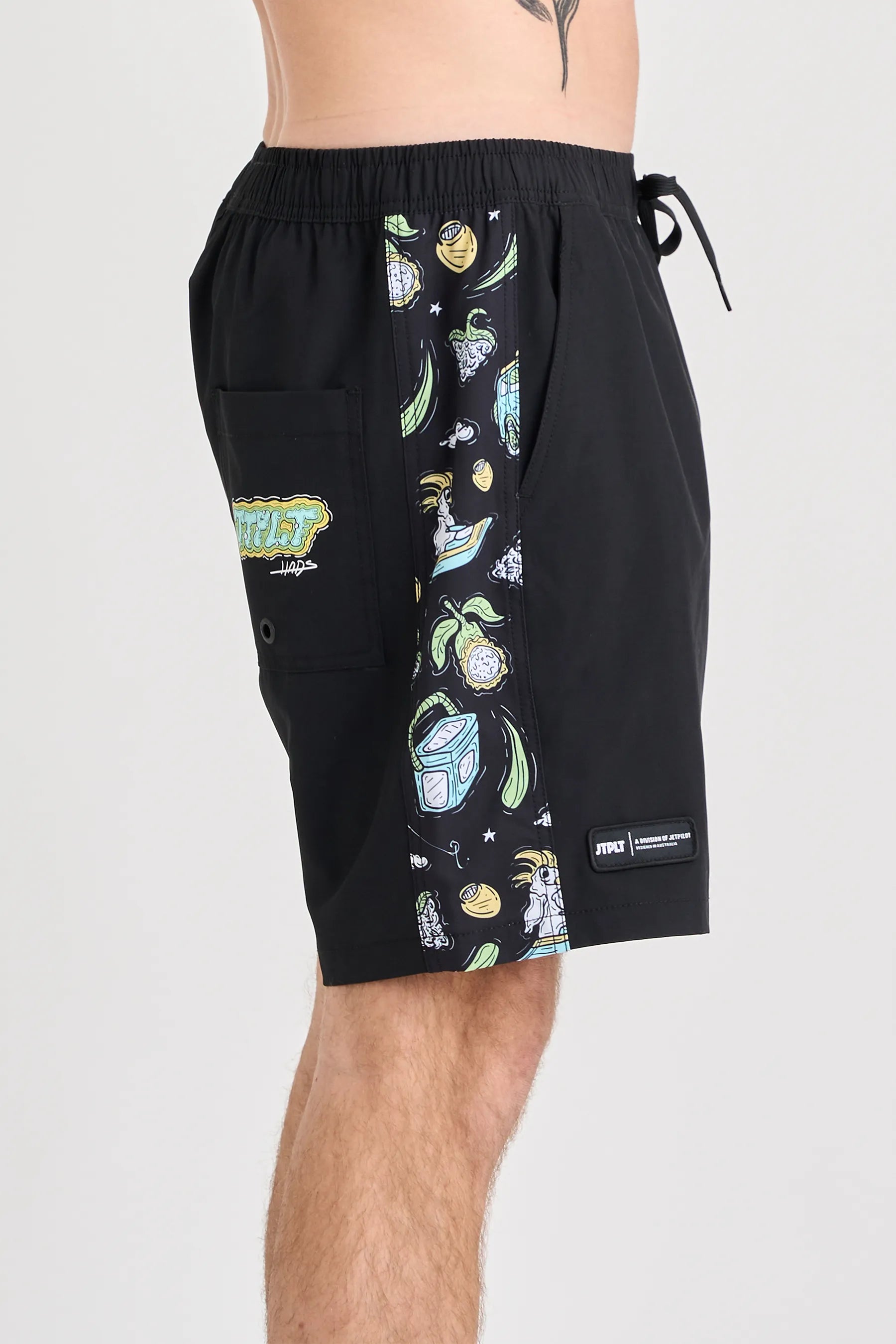 JTPLT x Hads - Boardshorts - Black 5