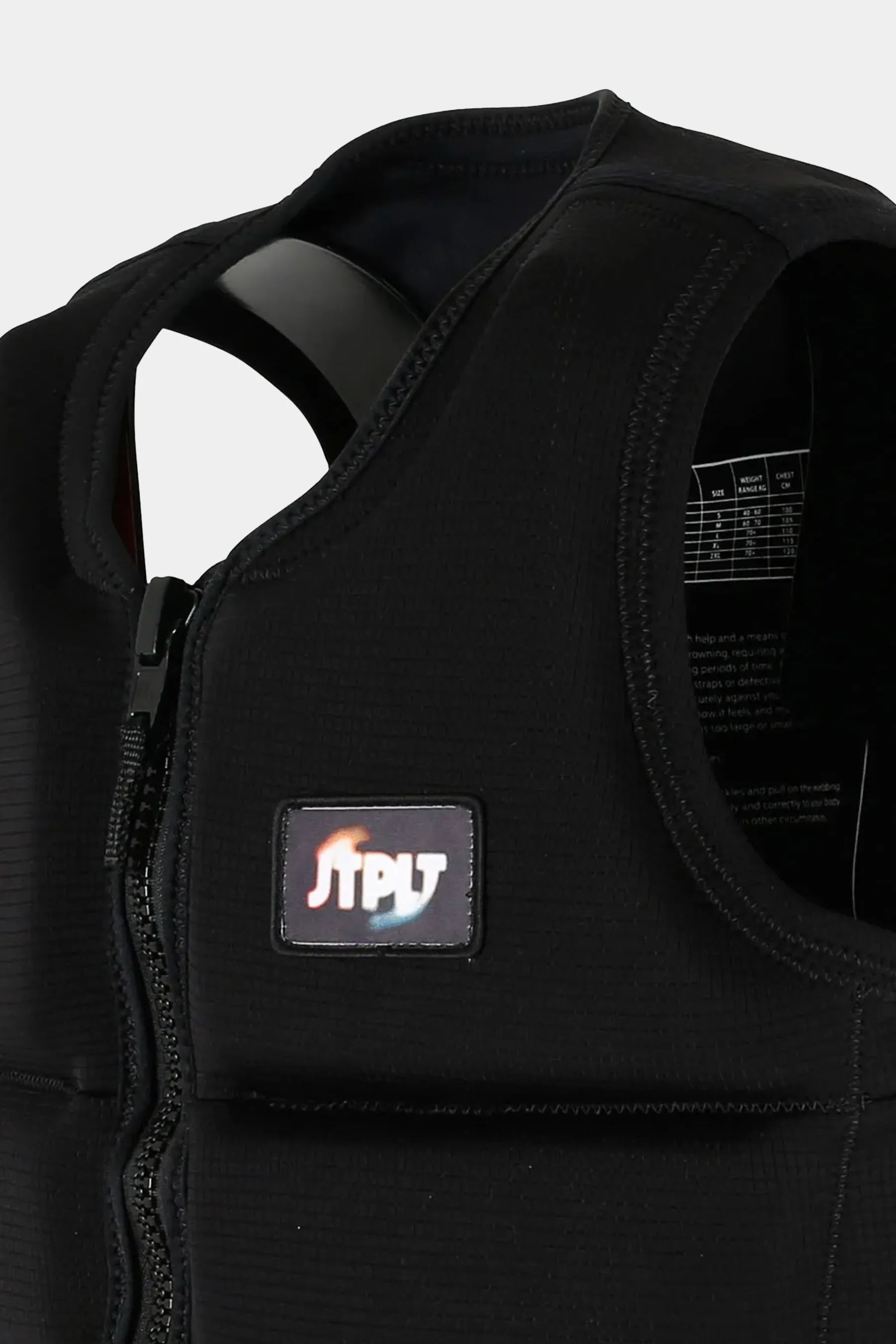 Jetpilot X1 Life Jacket - Felix Georgii Signature Series - Black with a visible brand logo on a white background
