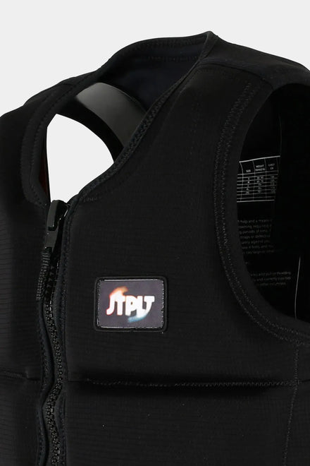 Jetpilot X1 Life Jacket - Felix Georgii Signature Series - Black with a visible brand logo on a white background