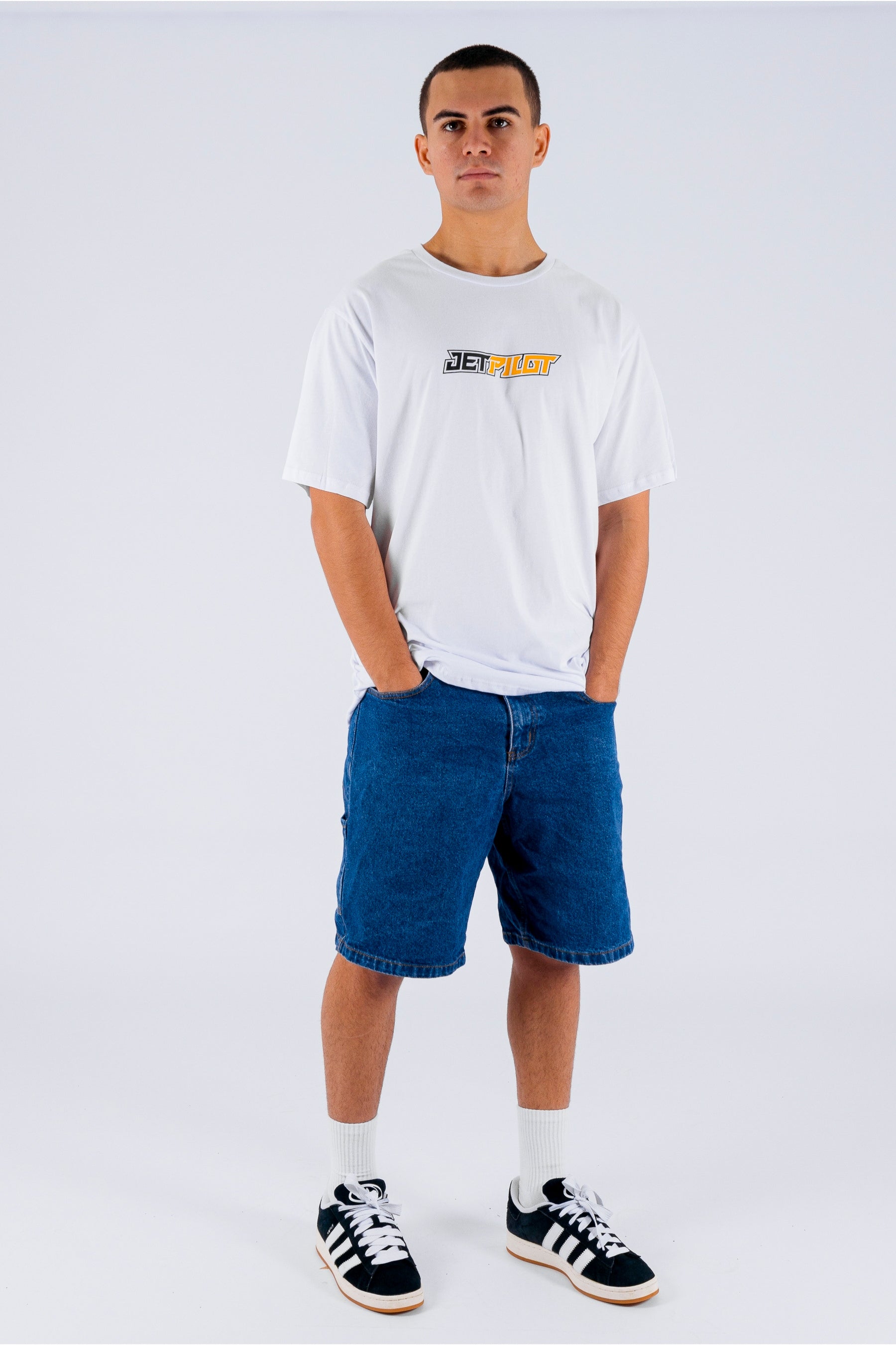 Jetpilot Tough Spinal Tee - White - photo 2 — view 3 (3)