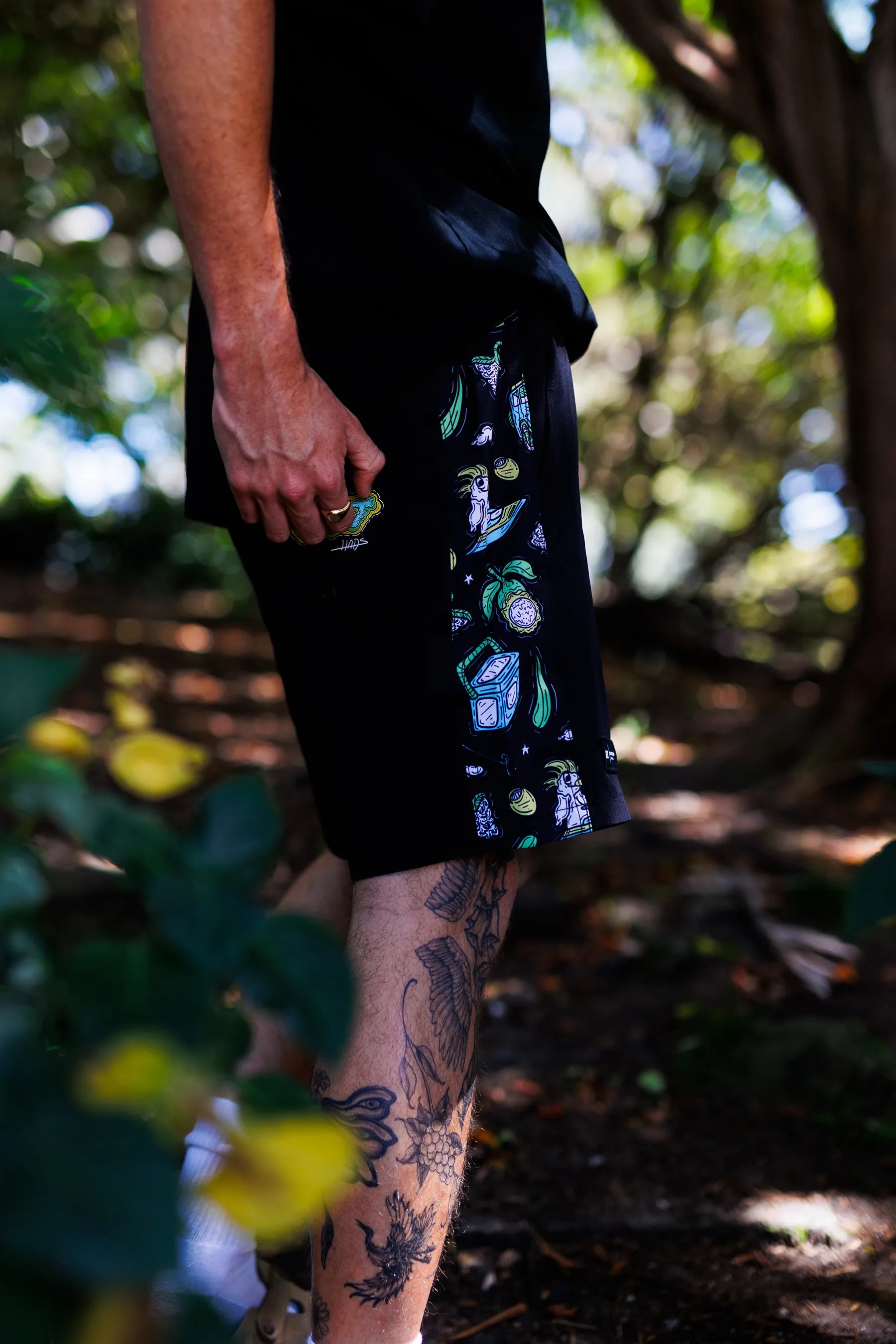 JTPLT x Tom Hadley - Boardshorts - Black