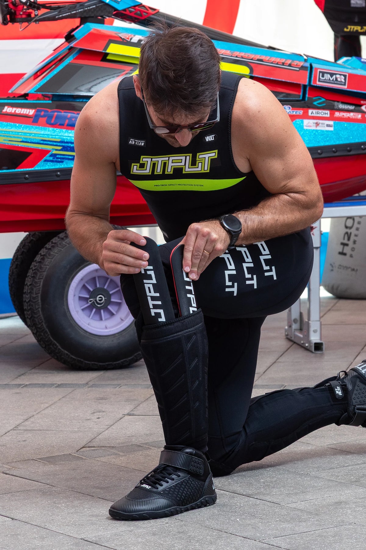 Jetpilot Vault Mens Race John Wetsuit - Black