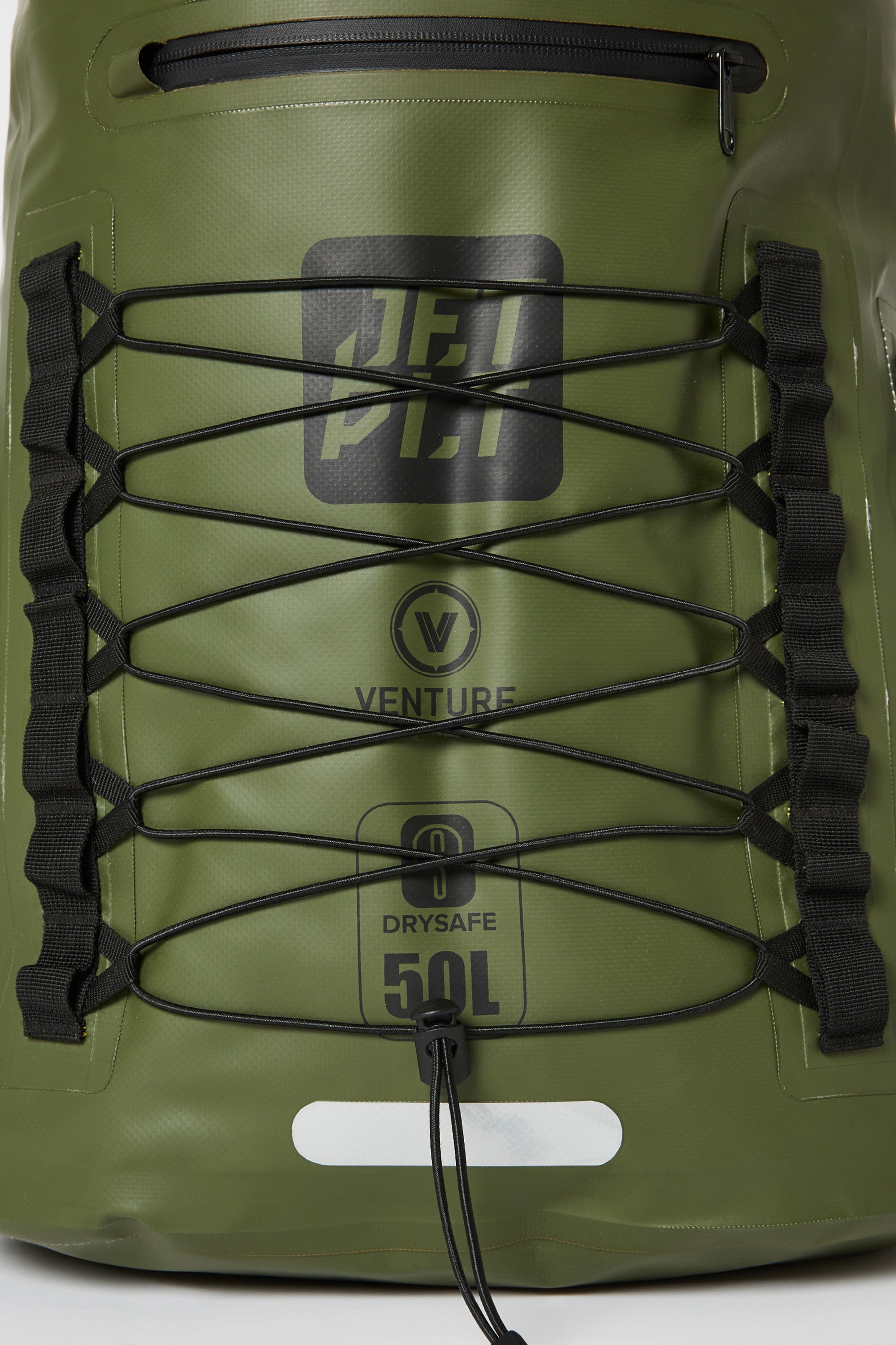 Jetpilot Venture 50l Waterproof Bag - Black/Sage