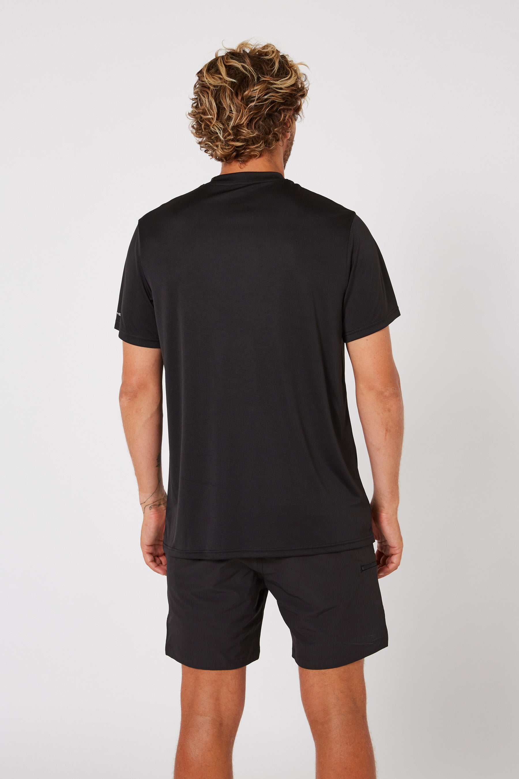 Jetpilot Venture Ss Hydro Mens Tee - Black Back