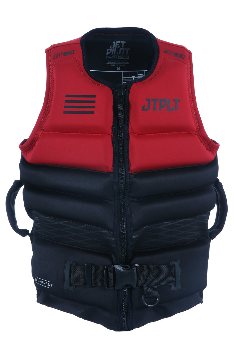 Jetpilot Vault Hyperflex Mens Life Jacket Red