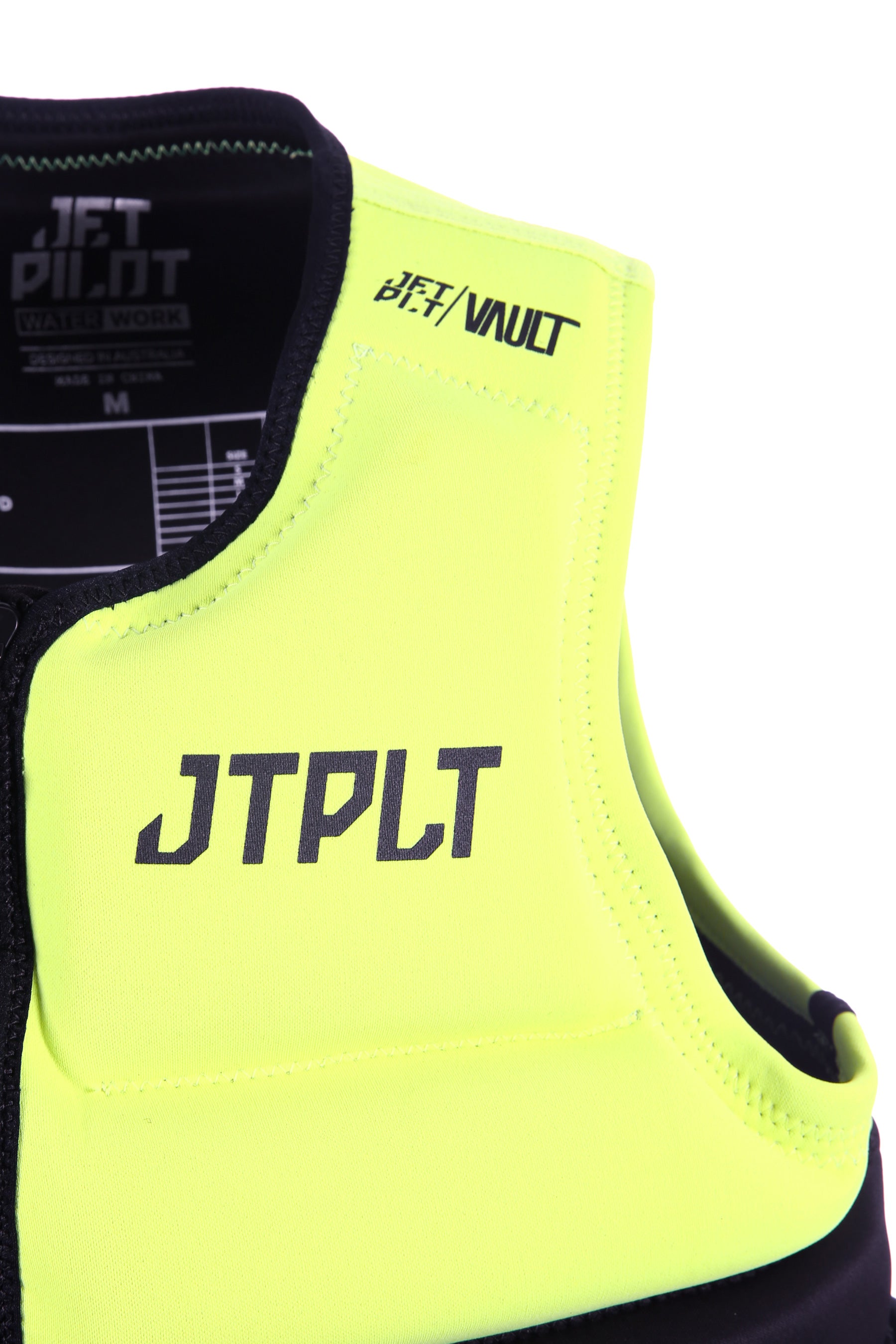 Jetpilot Vault Hyperflex Mens Neo Vest - Yellow Level 50 8