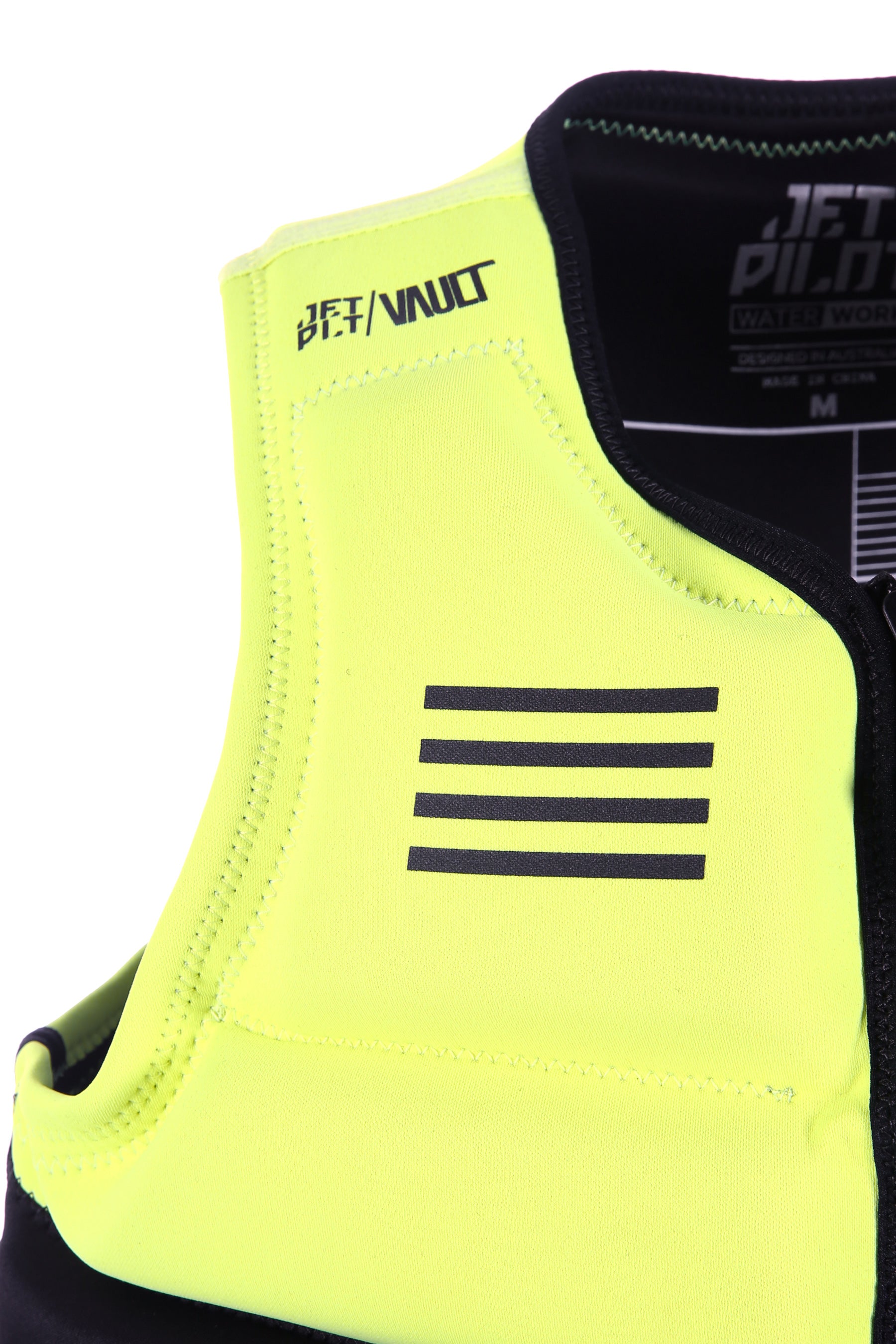 Jetpilot Vault Hyperflex Mens Neo Vest - Yellow Level 50 7