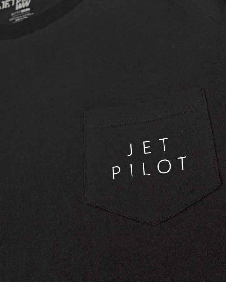 Jetpilot Corp Ladies Tee - Black - photo 3 — view 3 (3)
