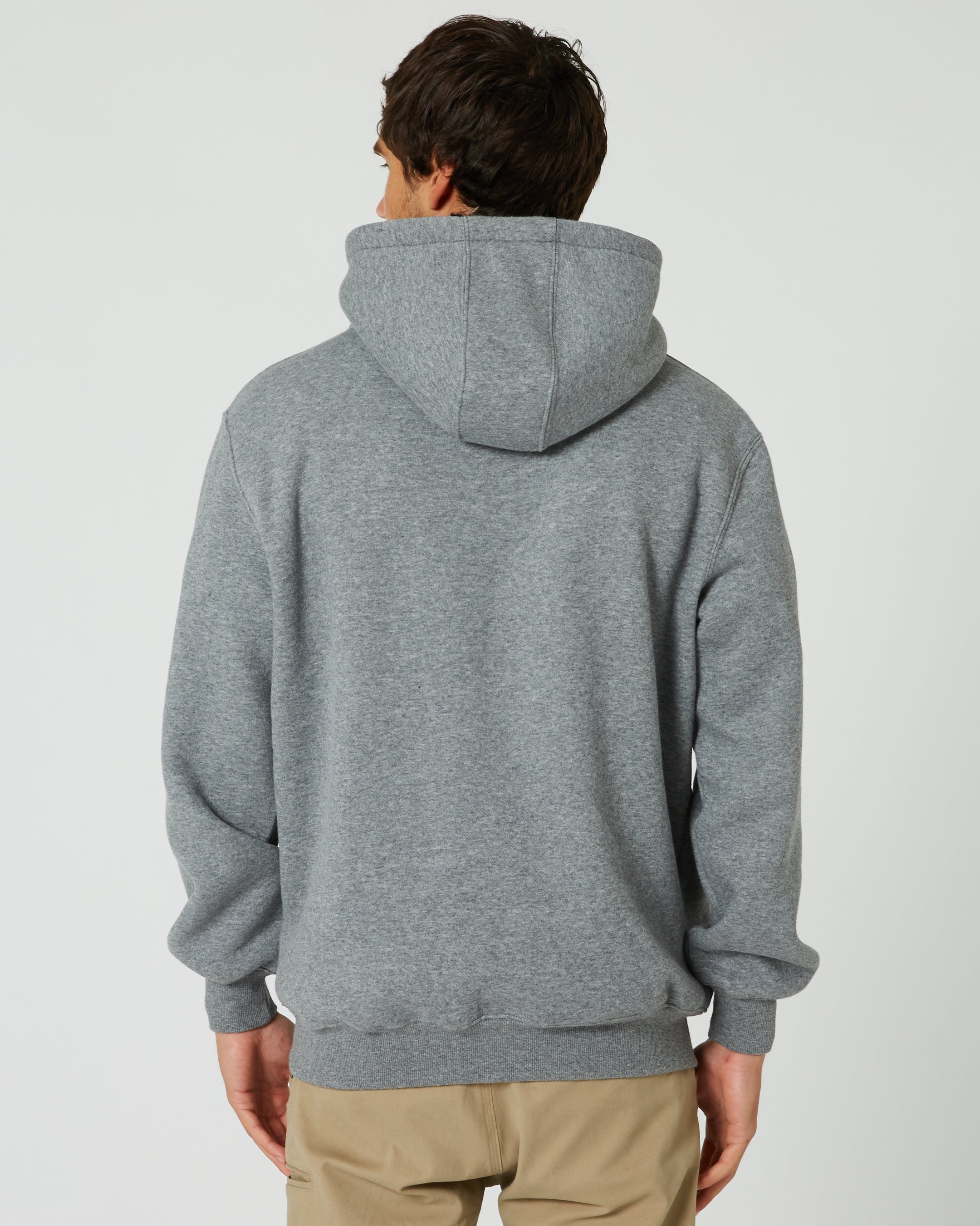 Jetpilot Corp HD Mens Pullover Hoodie - Charcoal 9