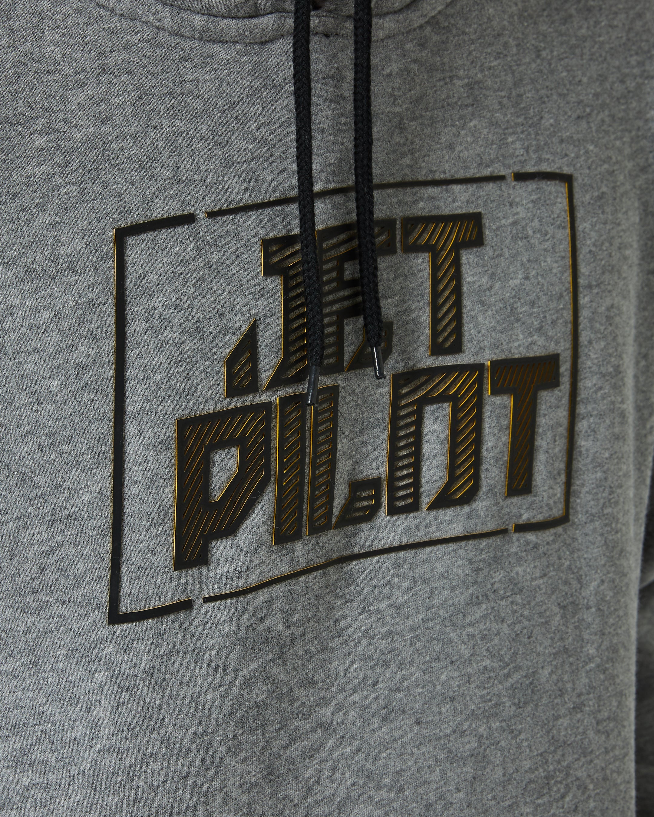 Jetpilot Corp HD Mens Pullover Hoodie - Charcoal 6