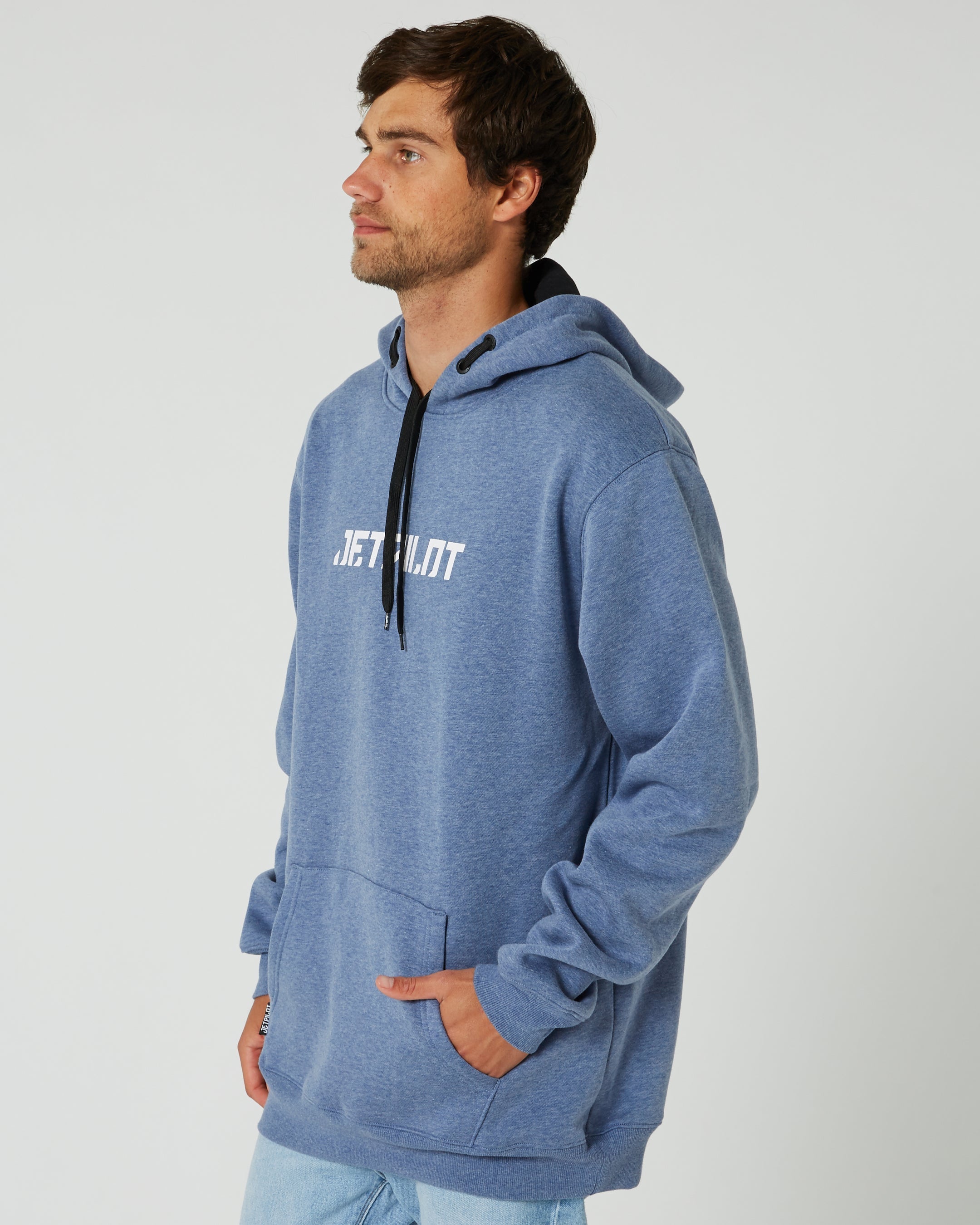 Heather on sale blue hoodie