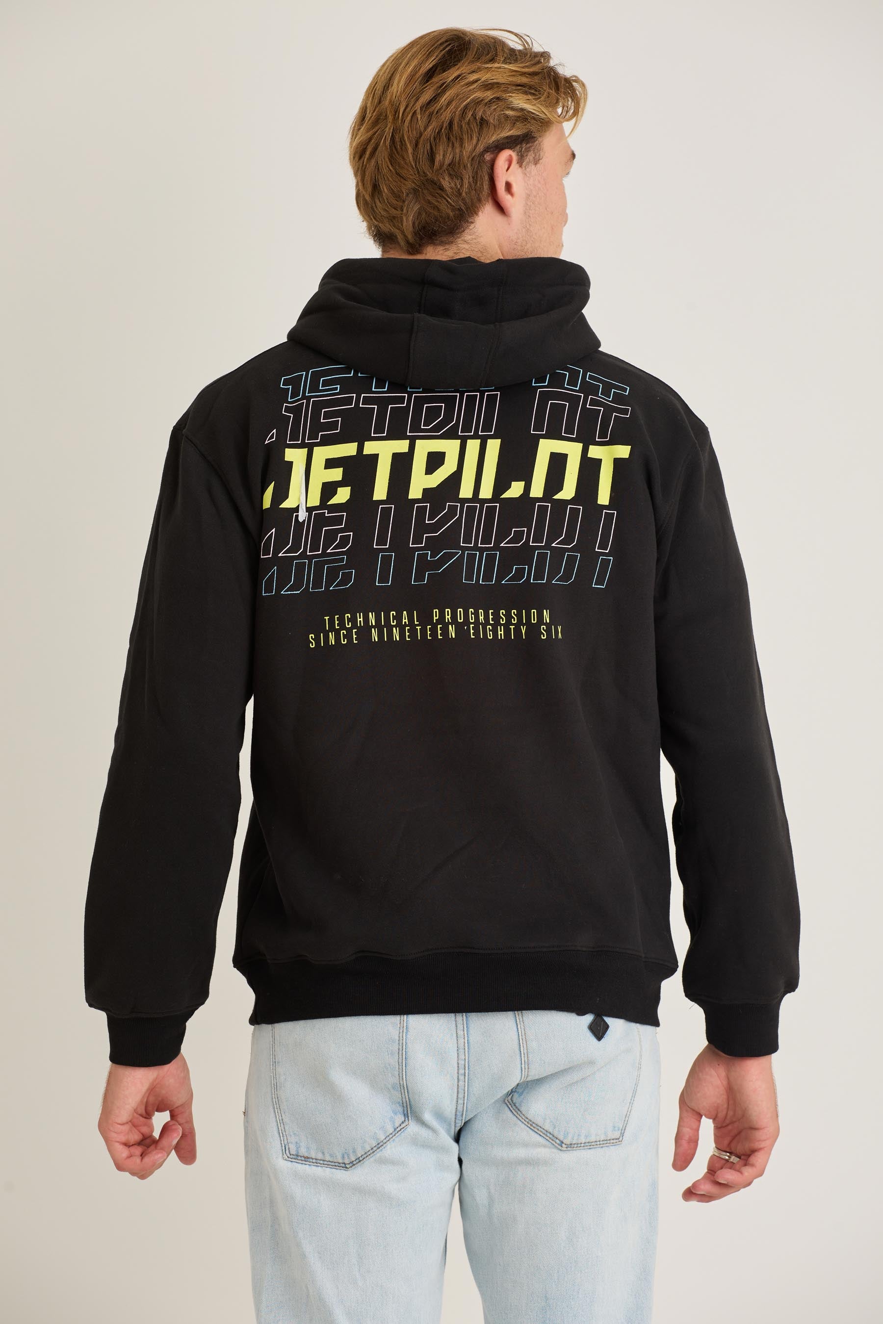 Jetpilot Devolve Mens Pullover - Black 6