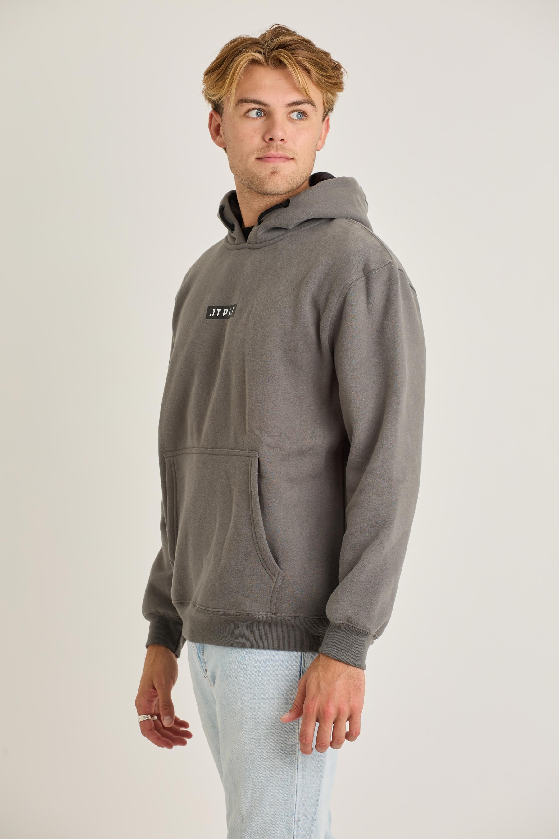 Jetpilot Corp Mens Pullover - Charcoal 4