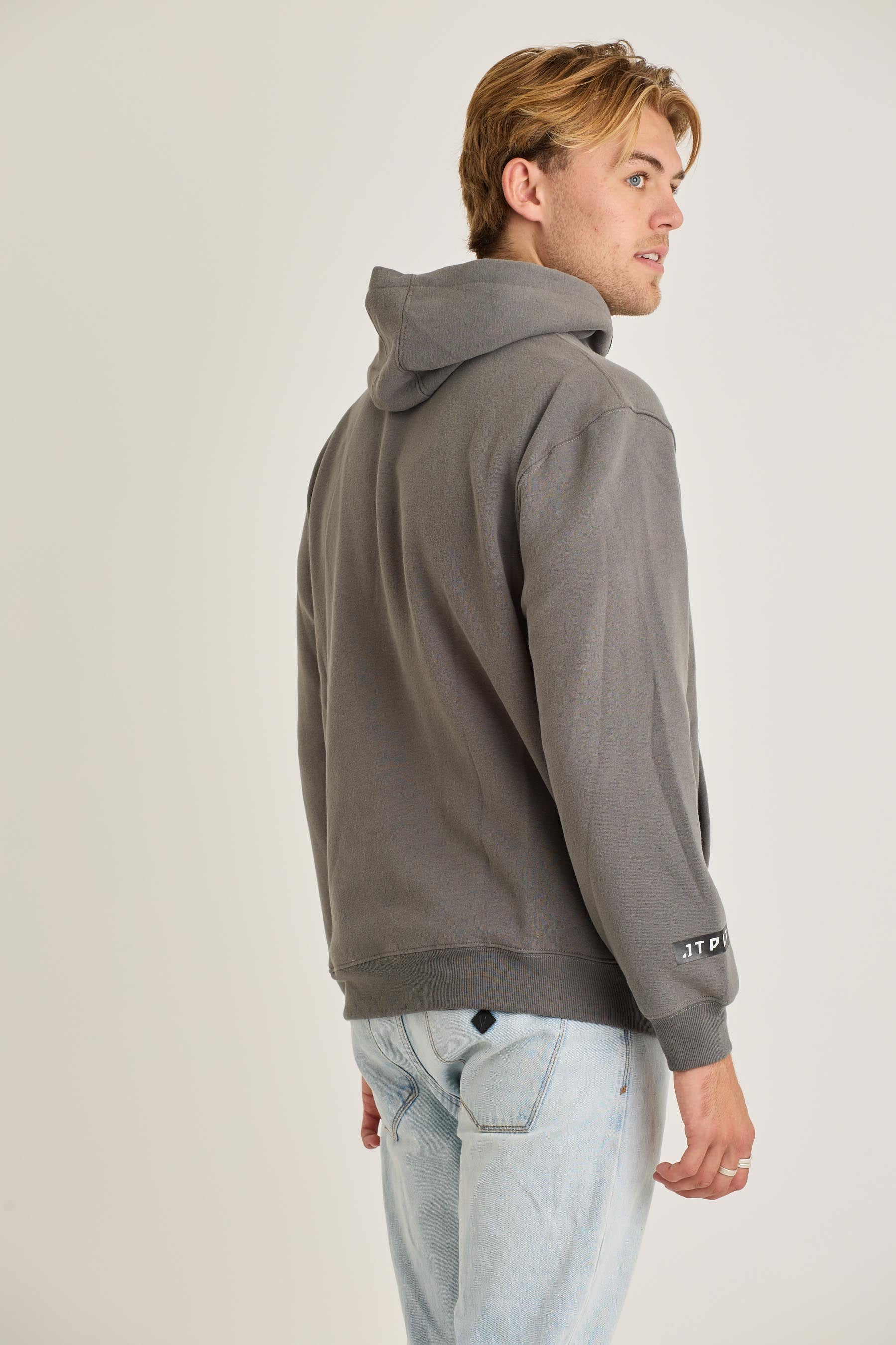 Jetpilot Corp Mens Pullover - Charcoal 6
