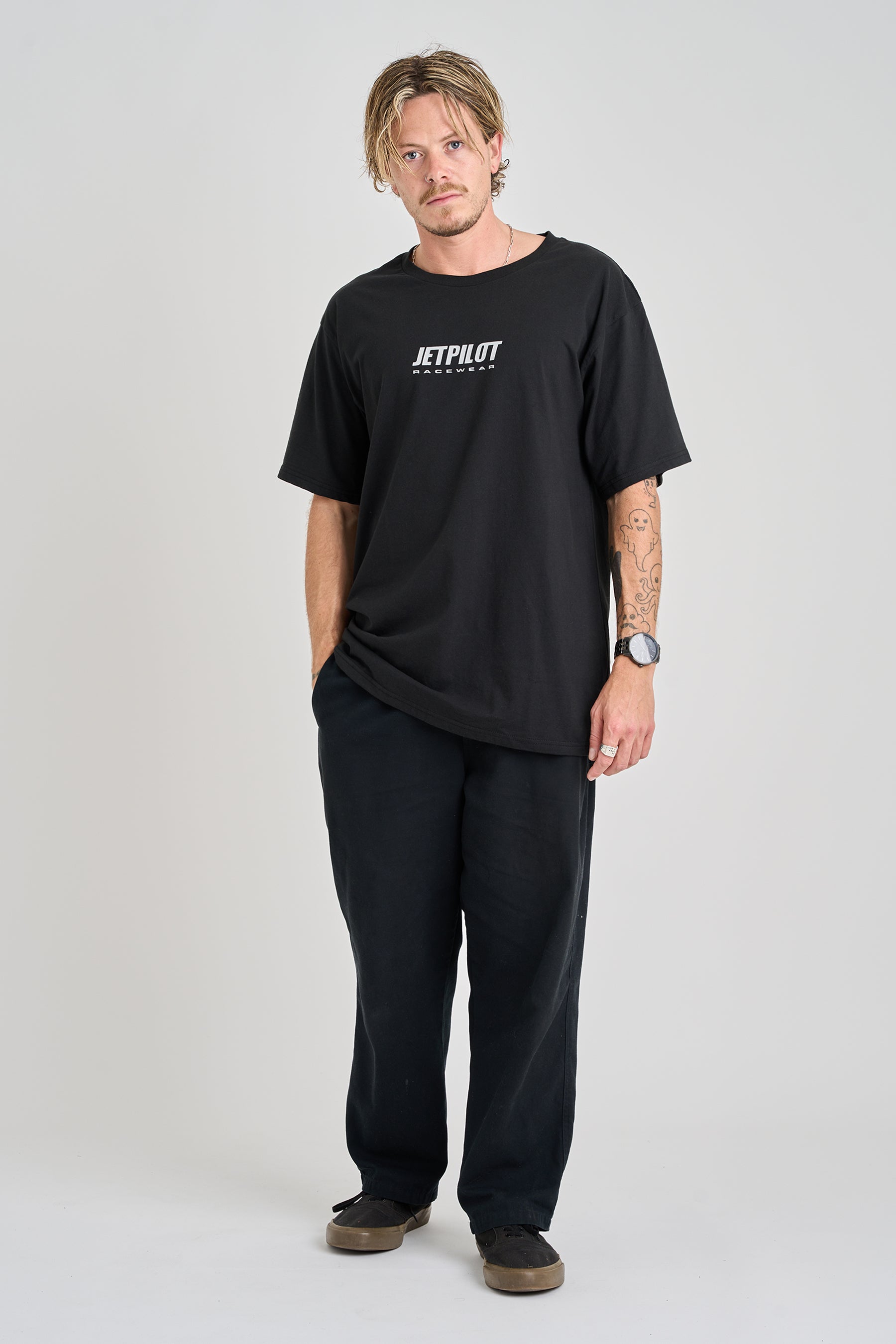 Jetpilot Progression Tee - Black 4