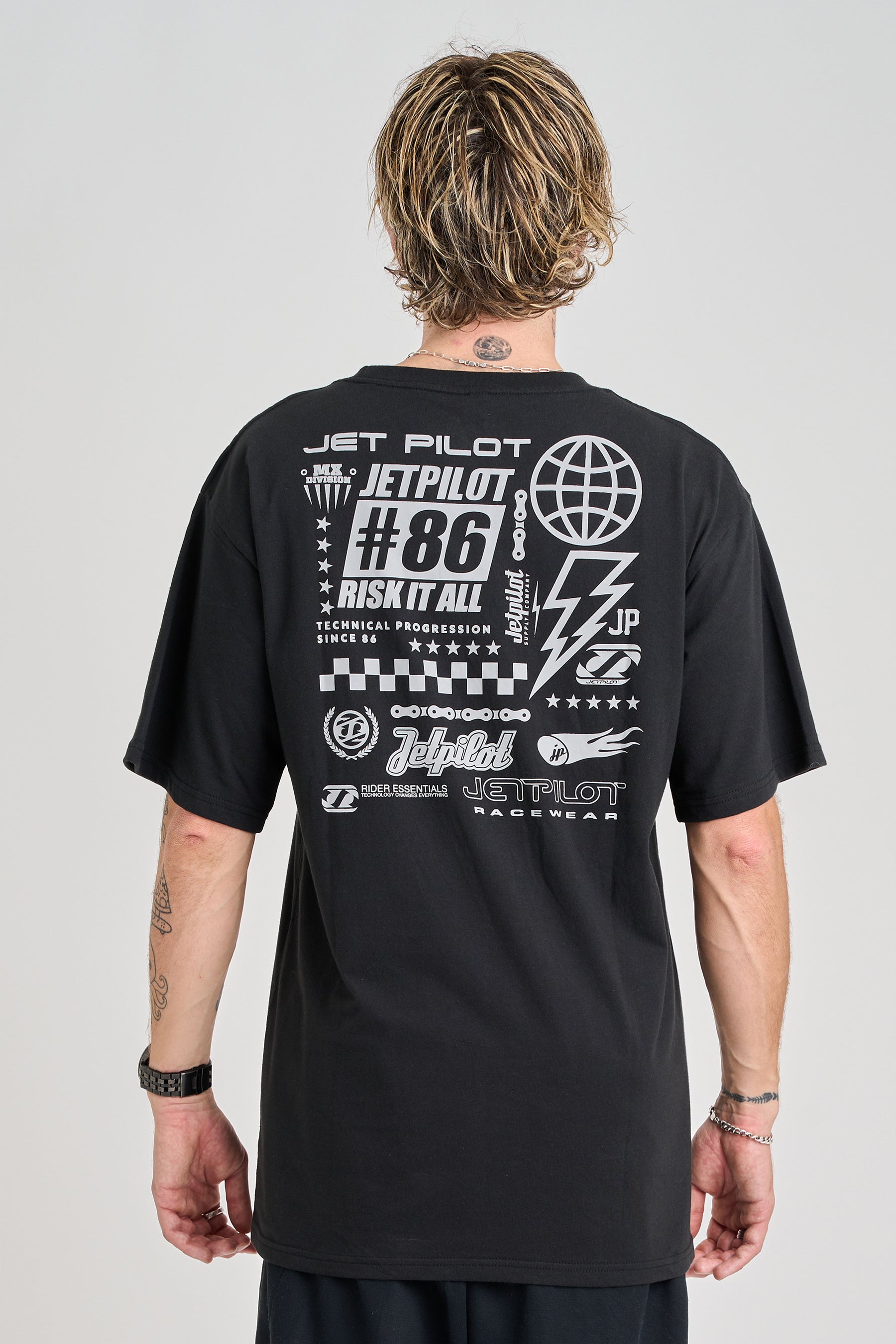 Jetpilot Progression Tee - Black 3