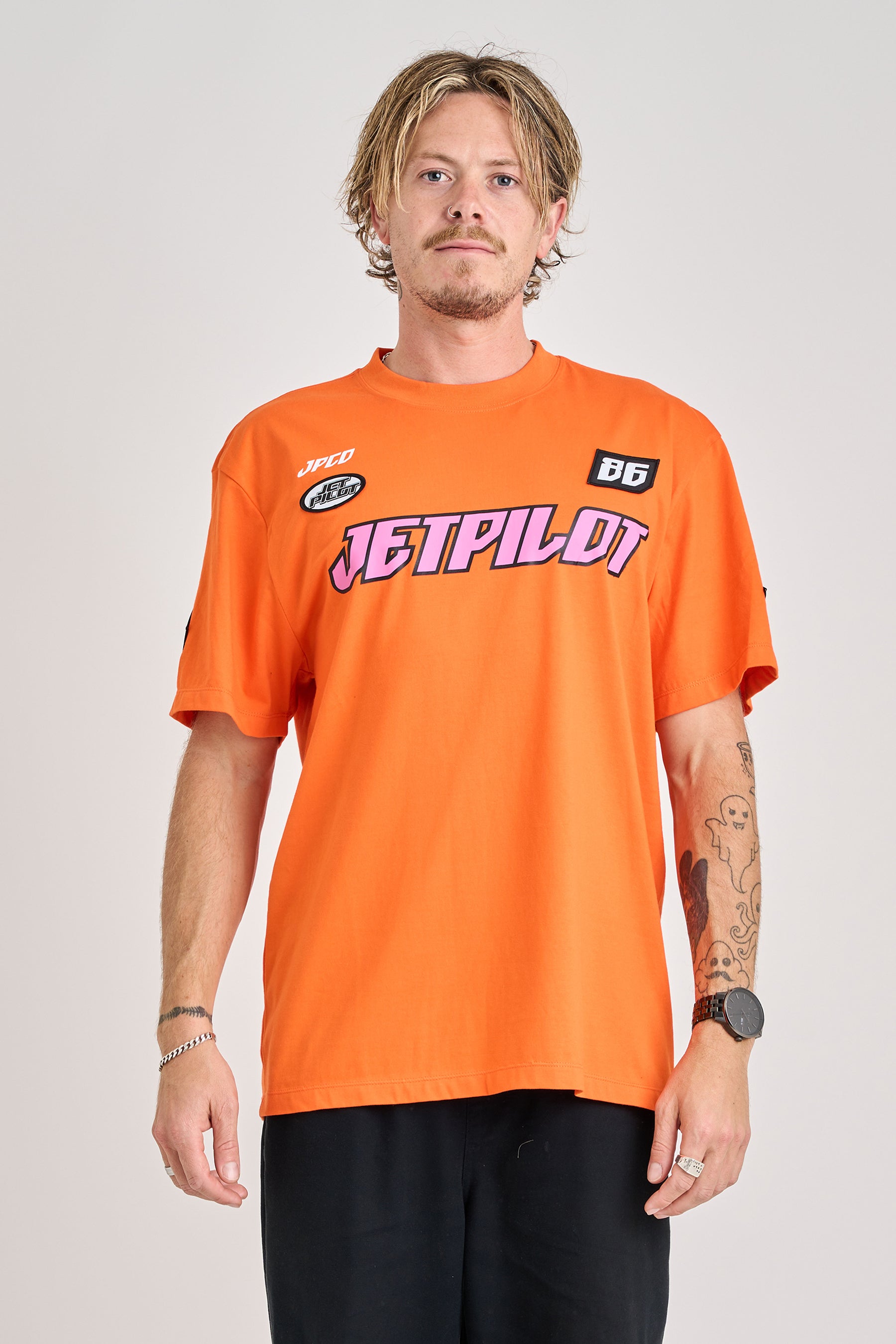 Jetpilot Striker Tee - Orange