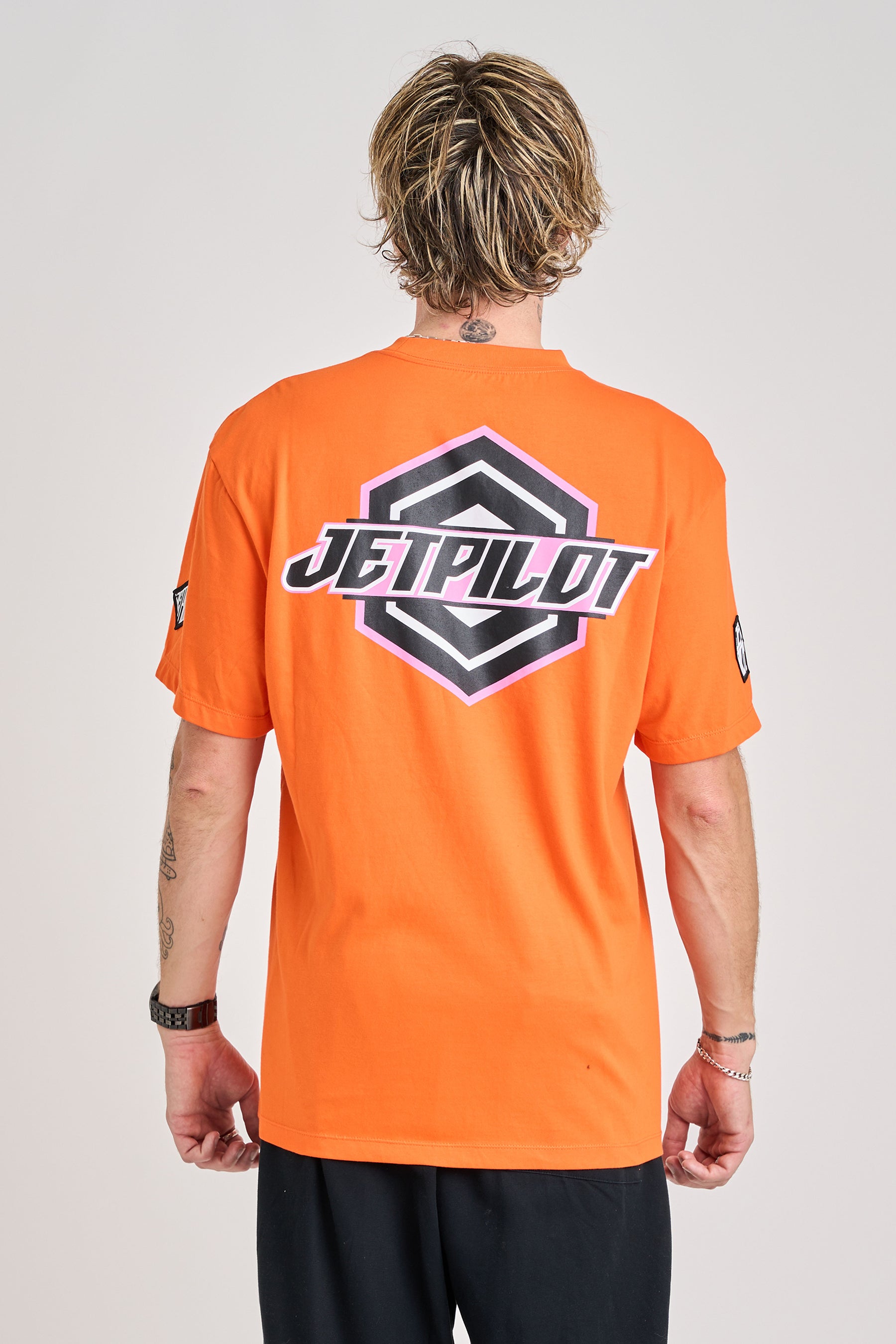 Jetpilot Striker Tee - Orange 3