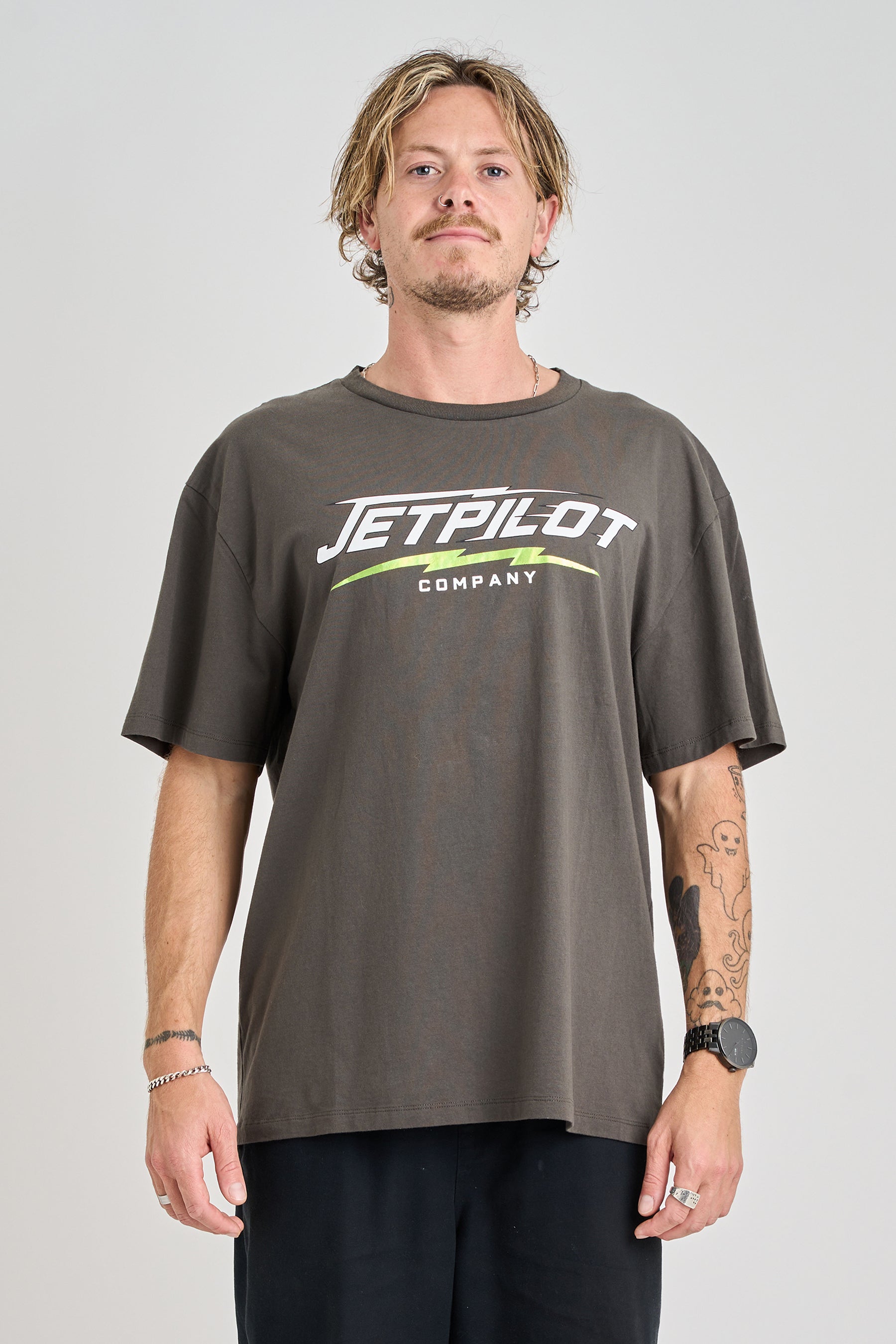 Jetpilot Velocity Tee - Grey 1