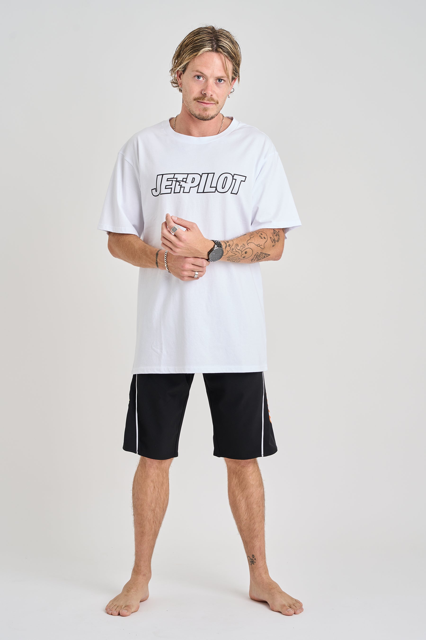 Jetpilot All Star Tee - White 4