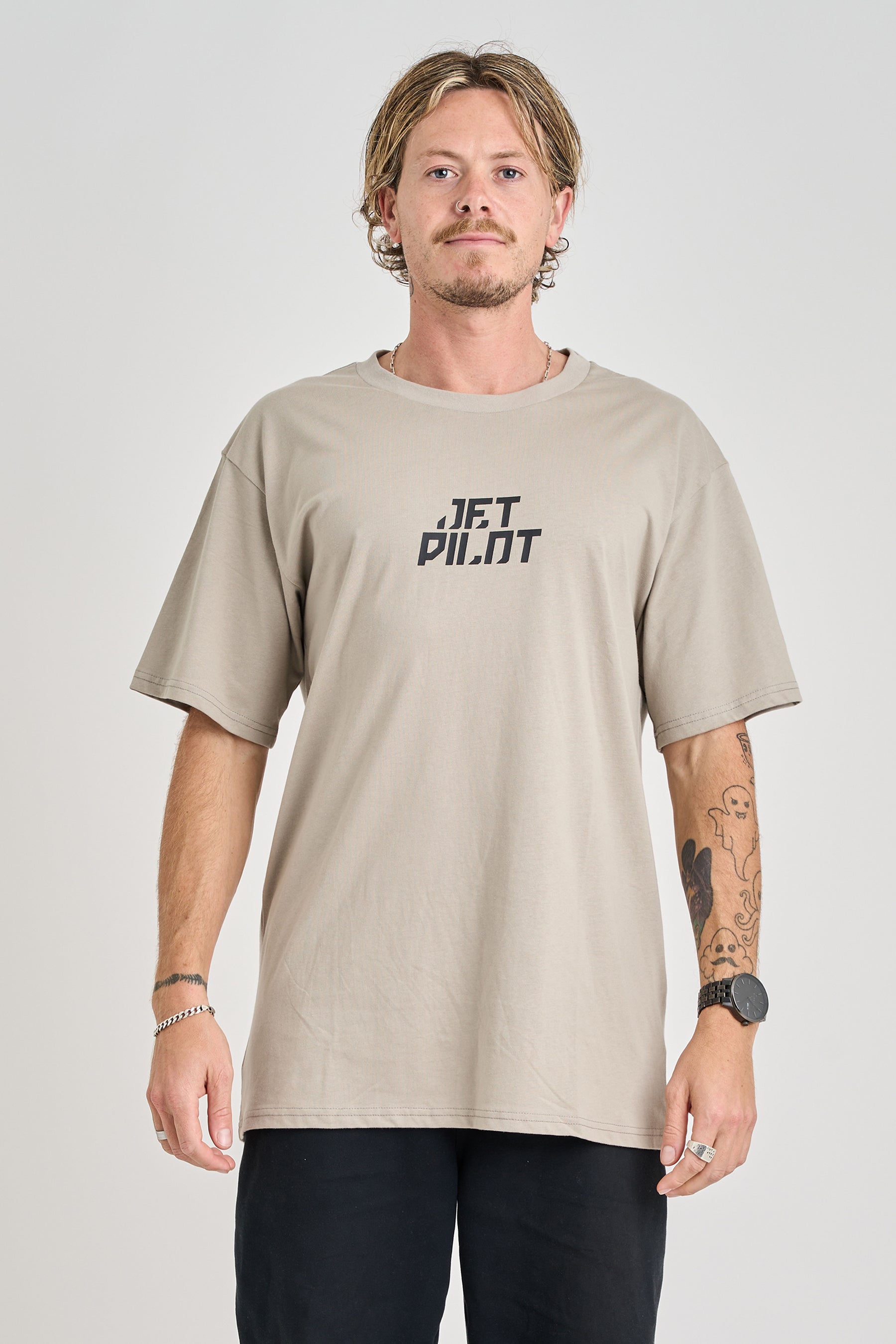 Jetpilot Corp Tee - Storm 1