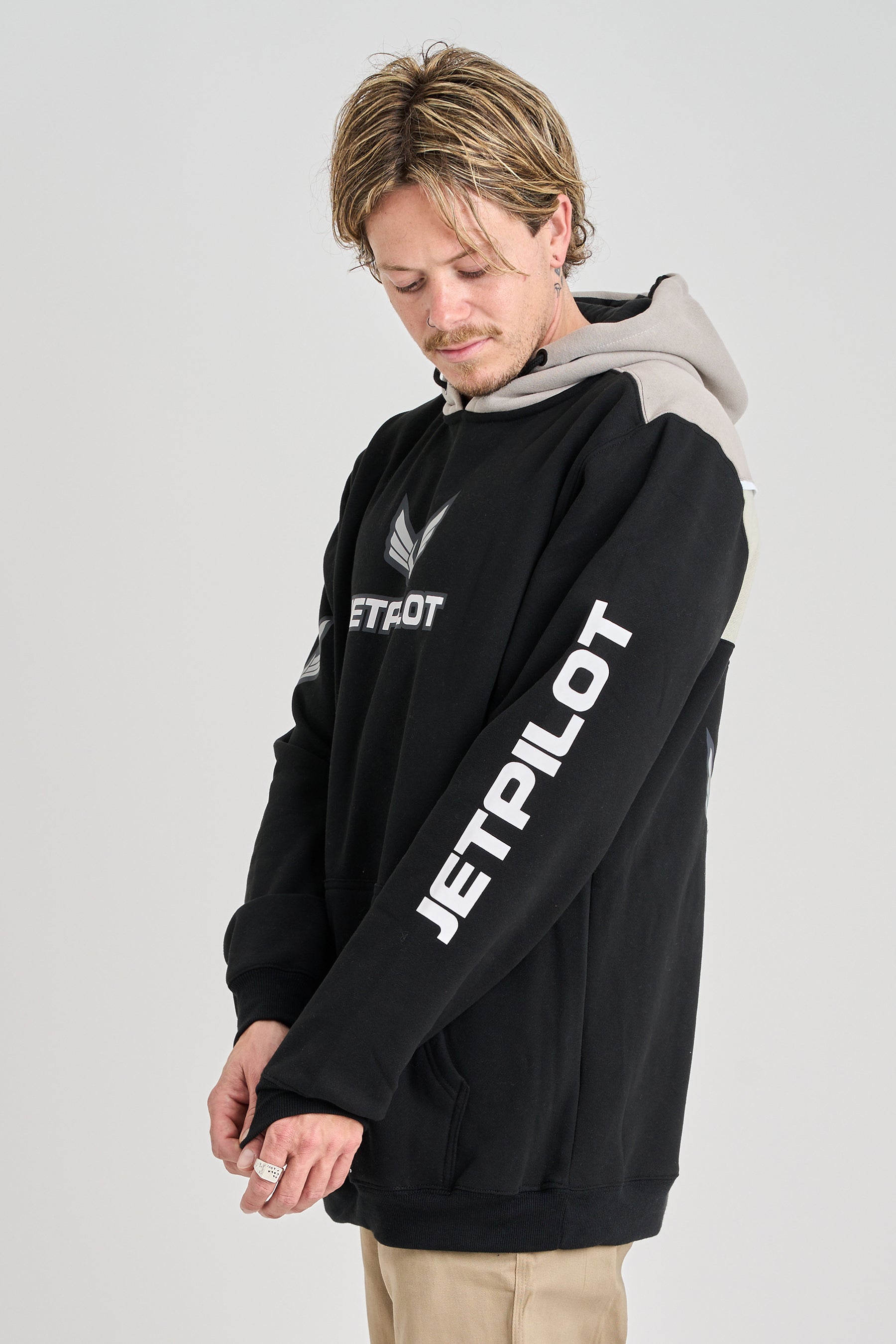 Jetpilot Squadron Pull Over - Black 2