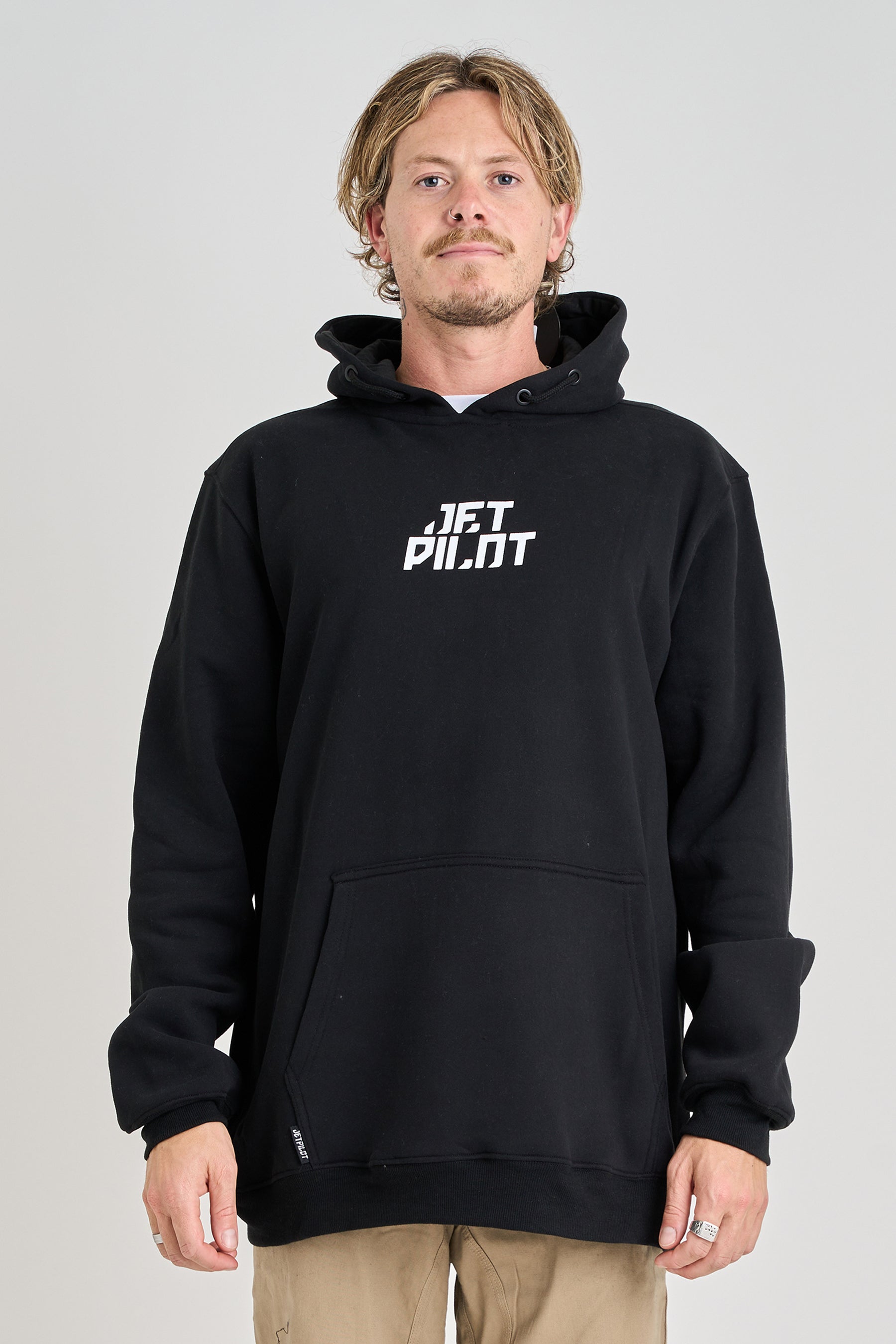 Jetpilot Corp Pull Over - Black