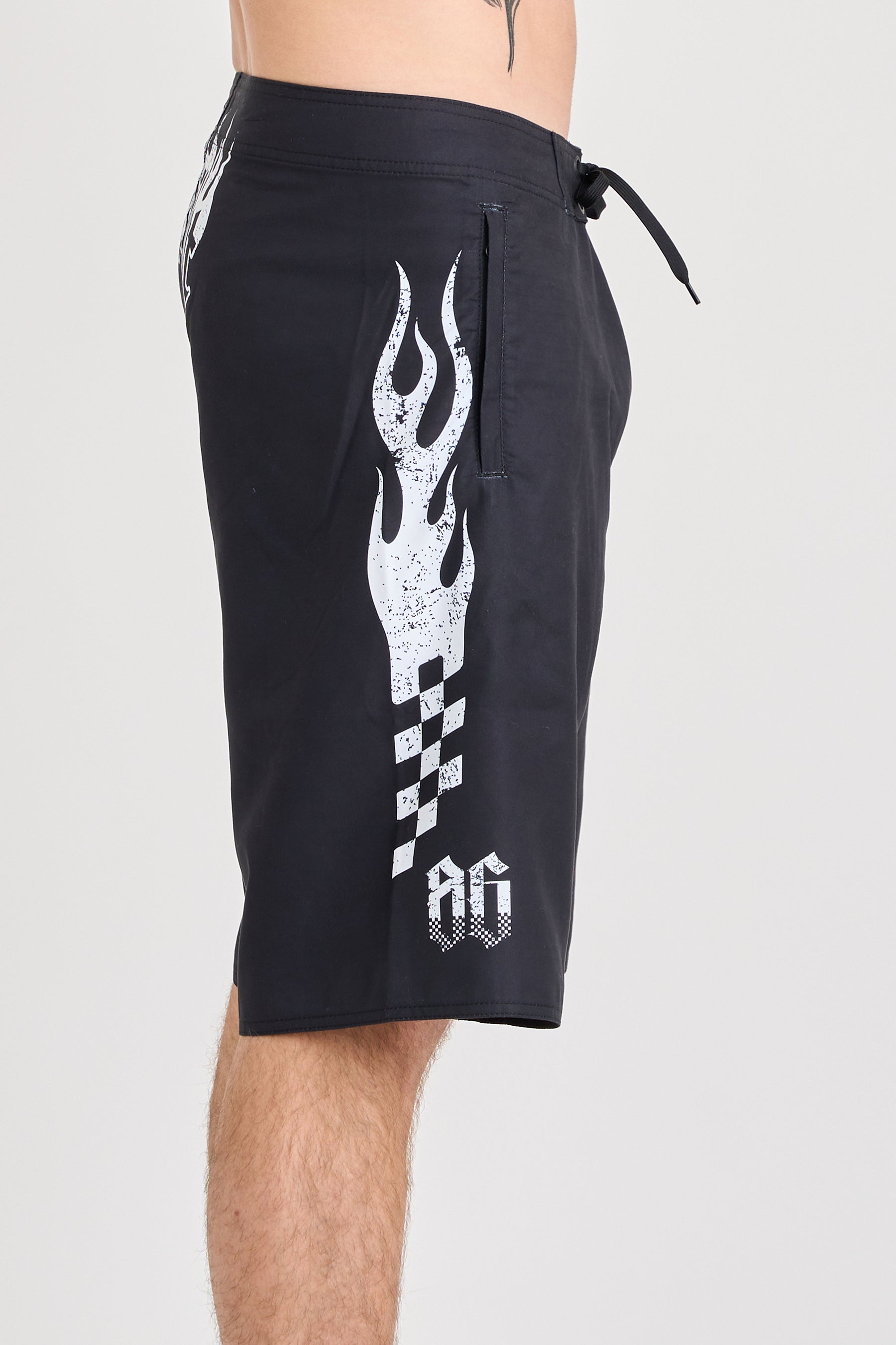 Jetpilot Live Fast Boardshort - Black 4