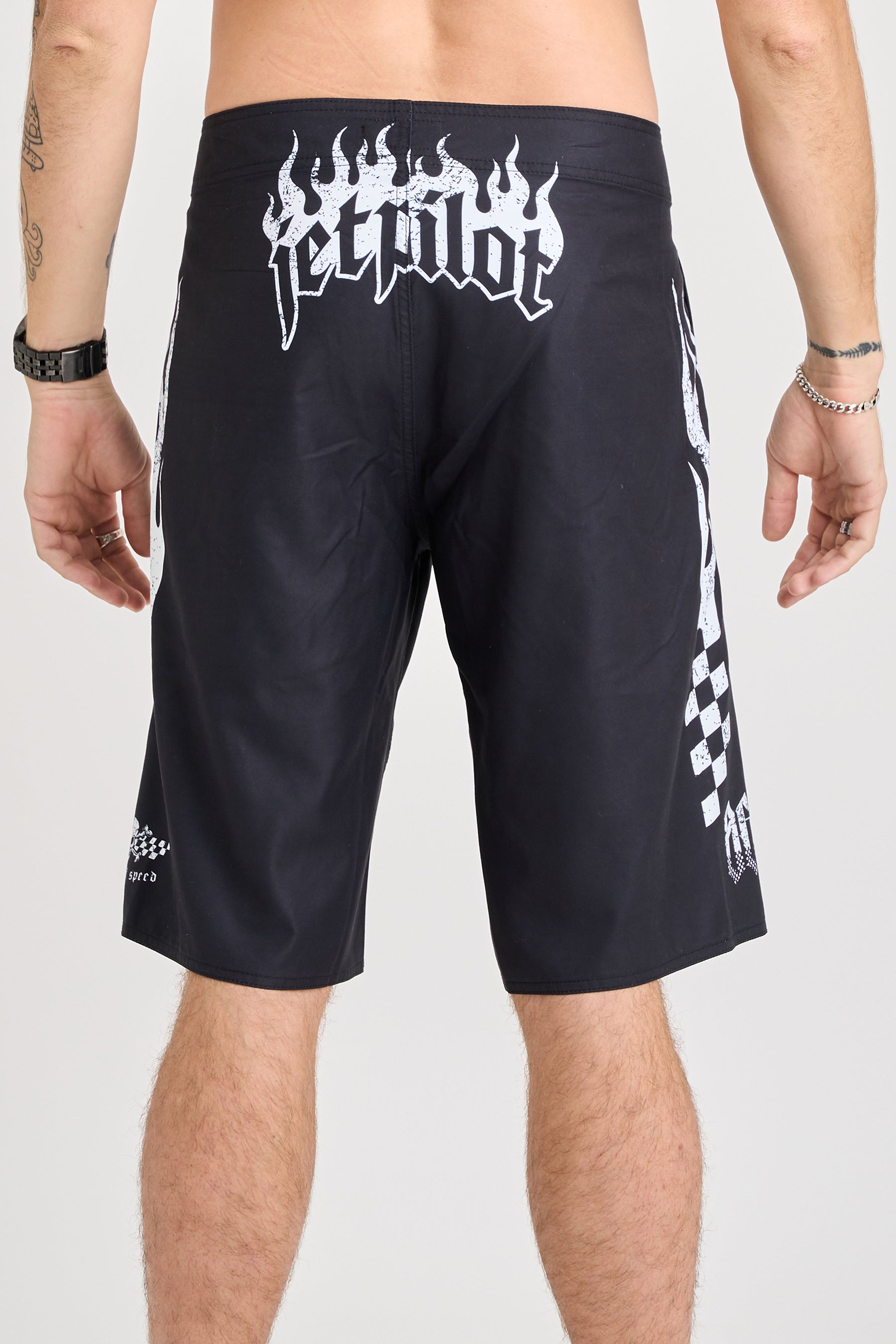 Jetpilot Live Fast Boardshort - Black 5