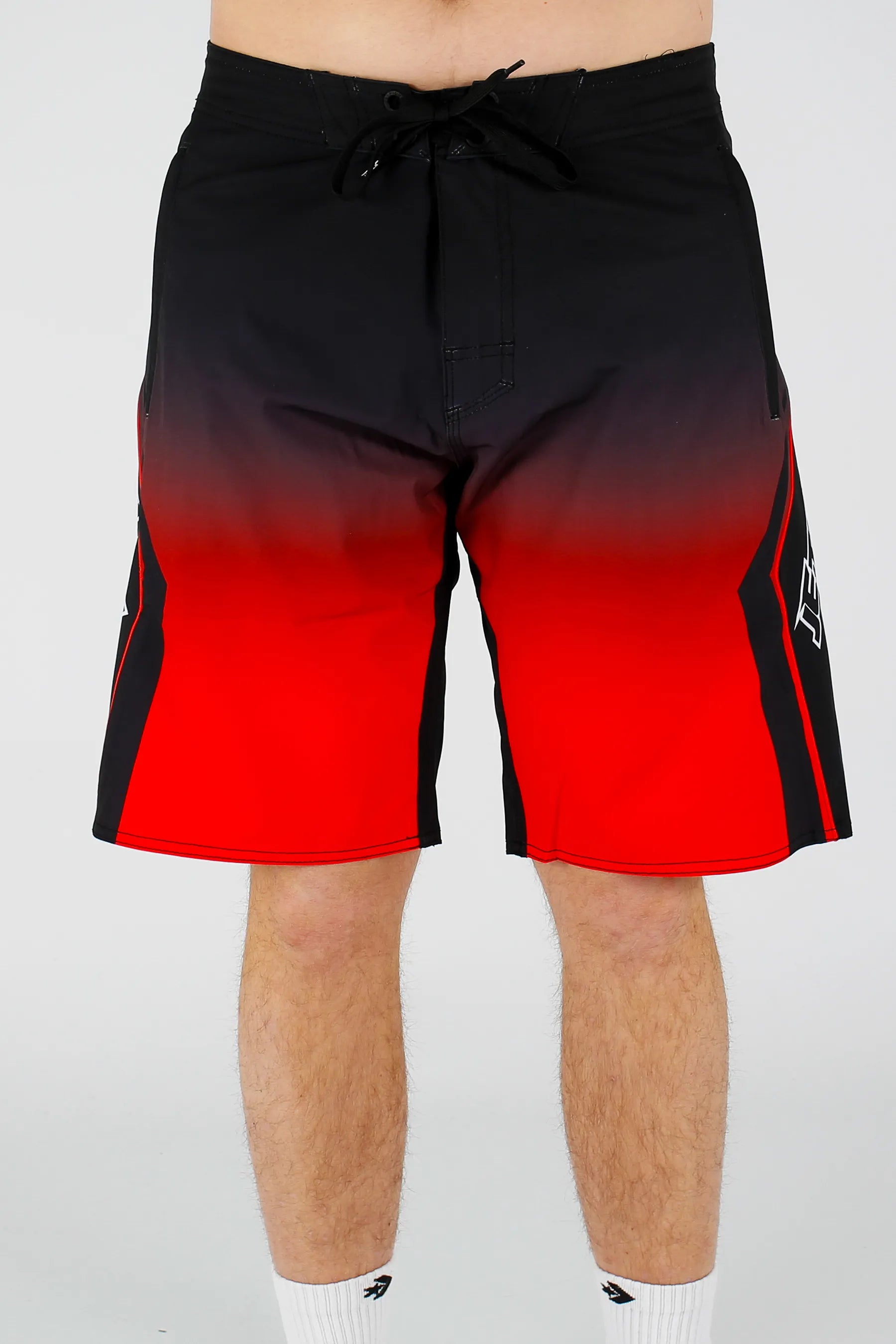 Jetpilot Pulse Raptor 2 Boardshort - Black/Red — image 2