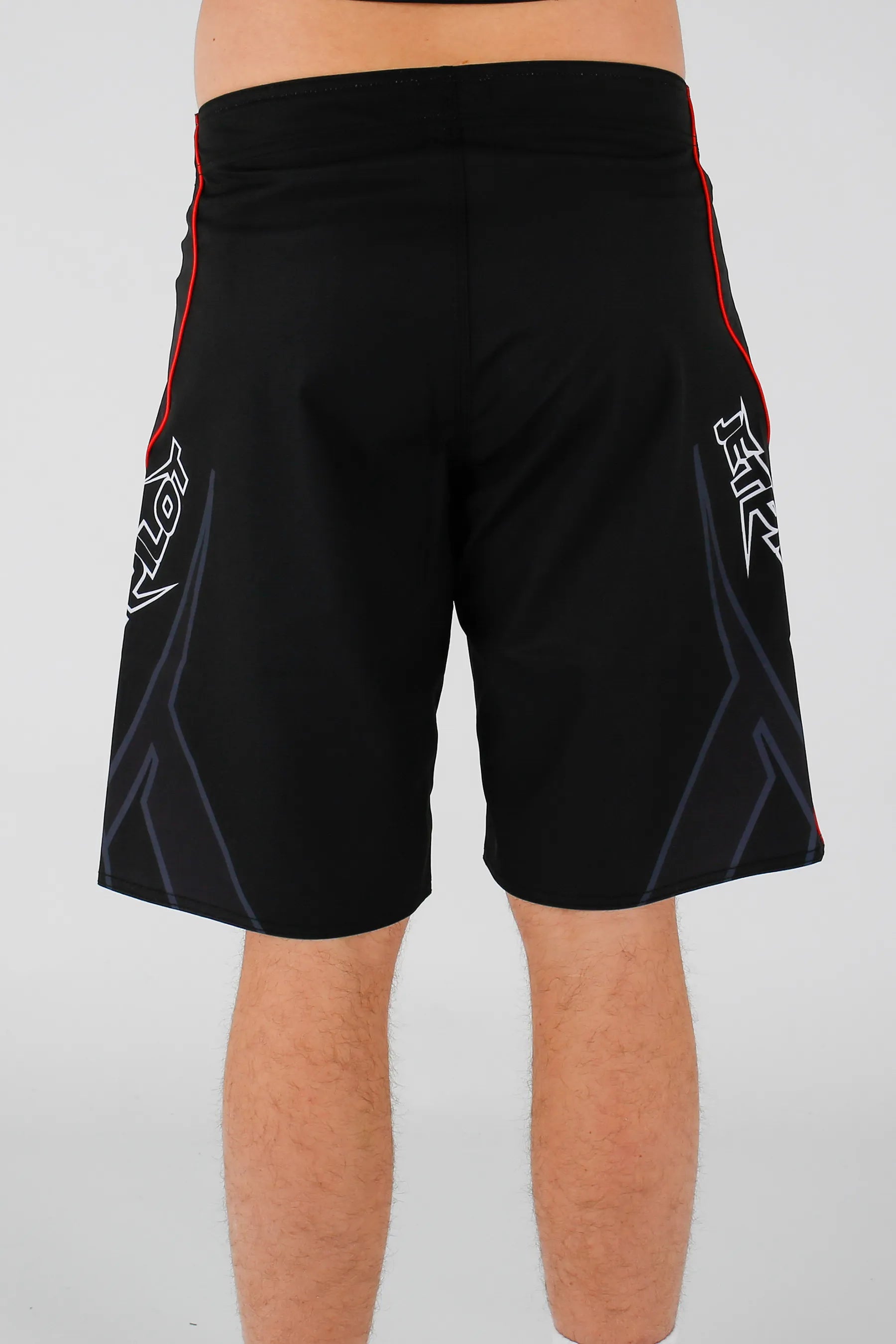 Jetpilot Pulse Raptor 2 Boardshort - Black/Red - photo 3 — image 2