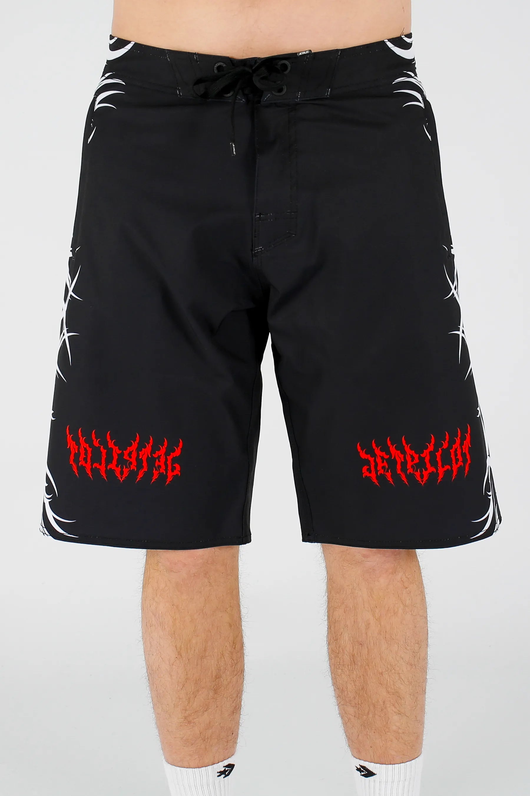 Jetpilot Vine Boardshort - Black/White — image 2