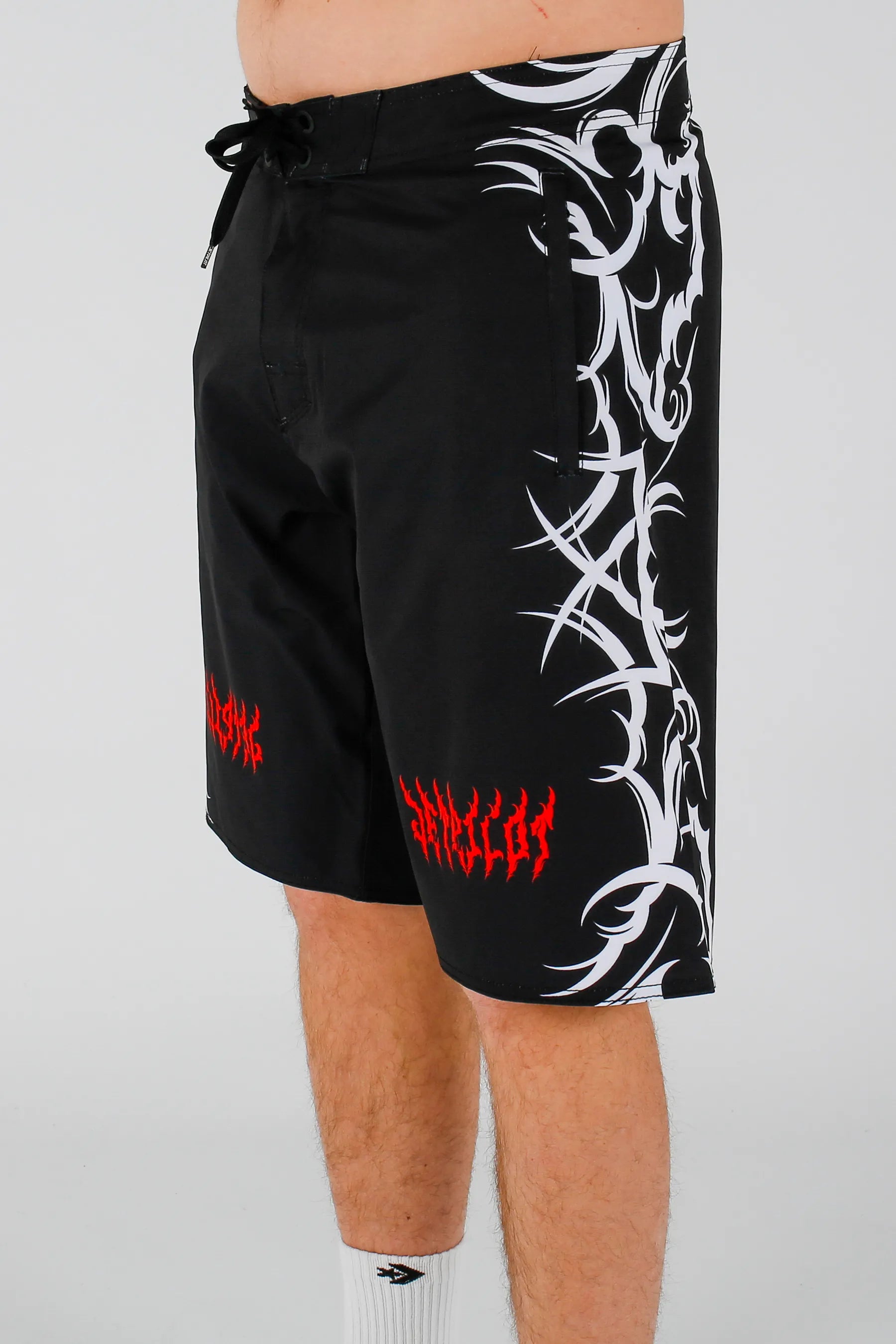 Jetpilot Vine Boardshort - Black/White - photo 2 — image 2