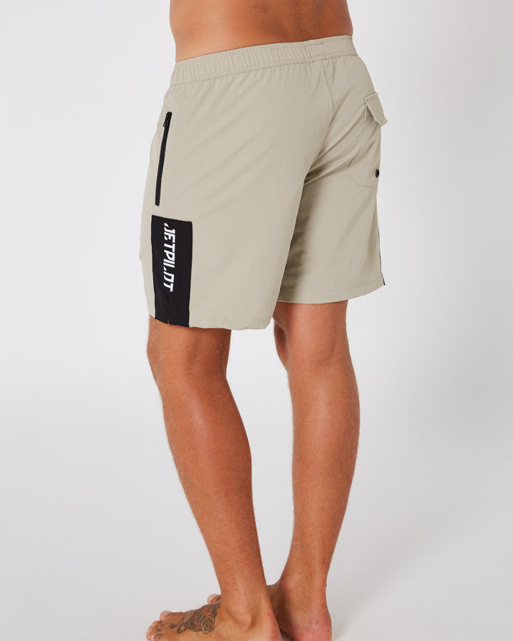 Jetpilot Weekender Mens Walkshort - Stone Lifestyle 6